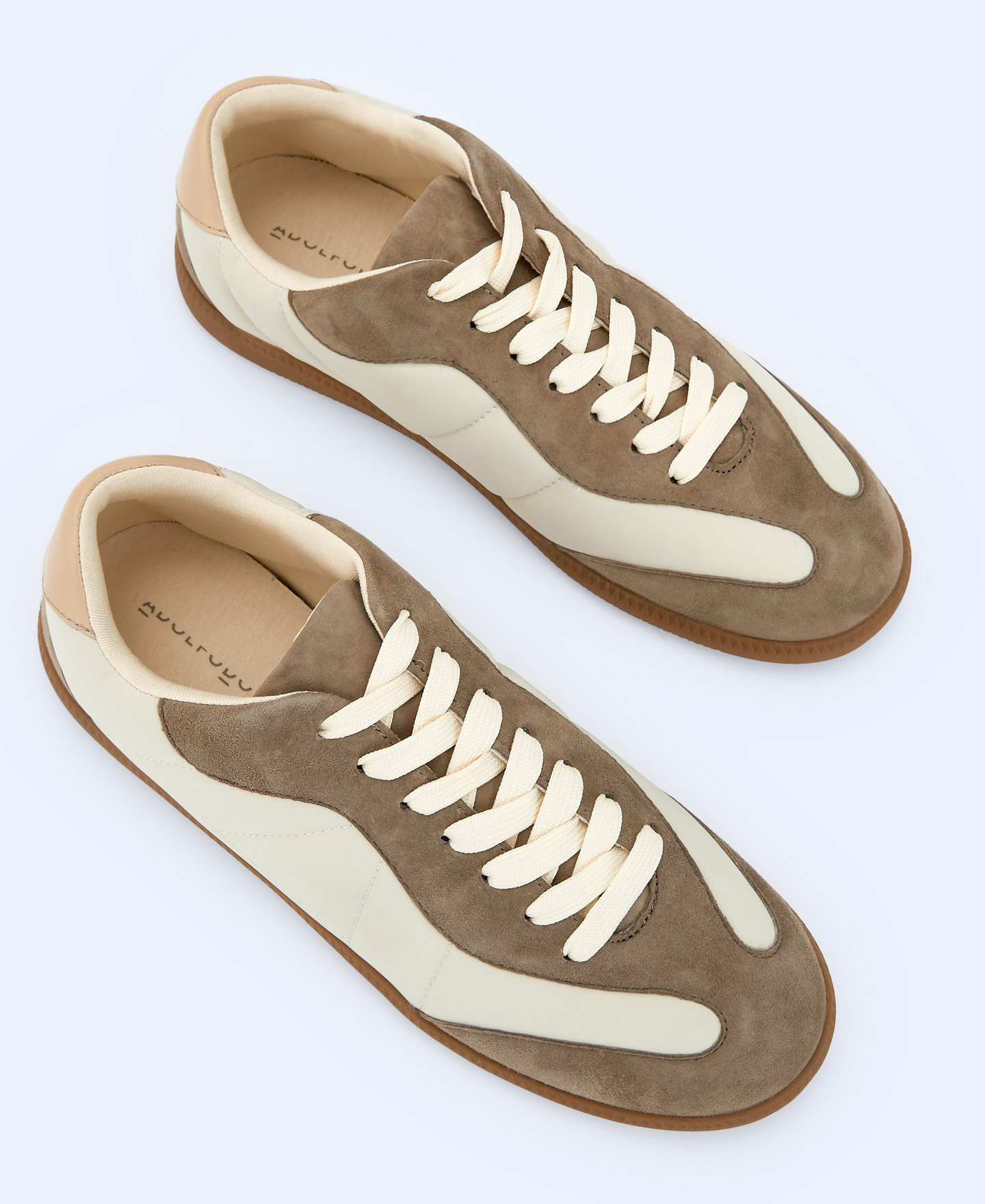 Zapatilla en nailon y serraje image number 1