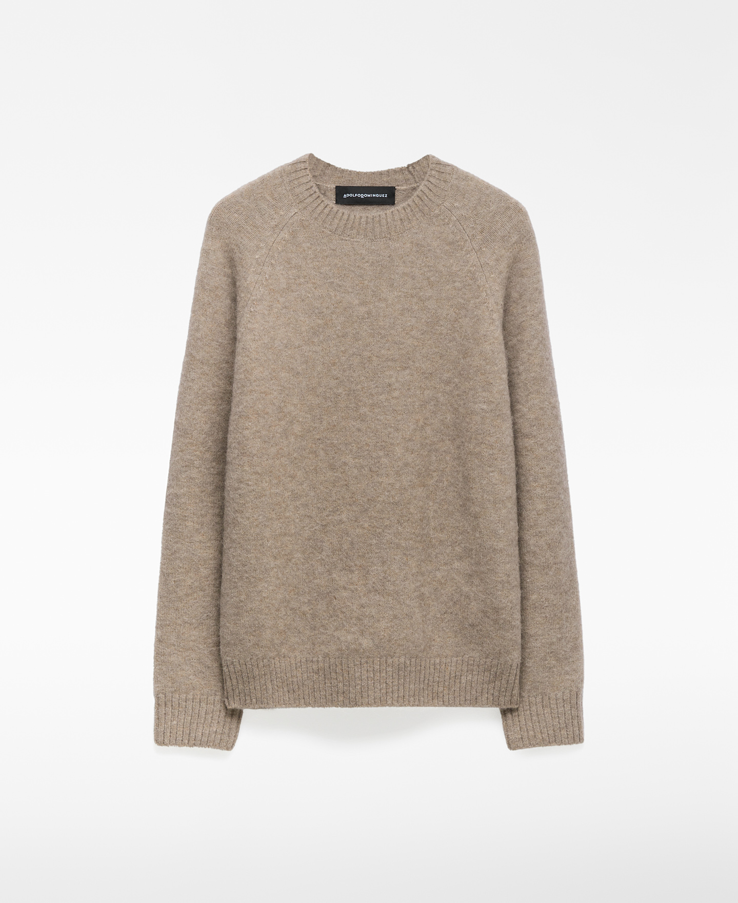 Knit crew collar sweater man image number 4