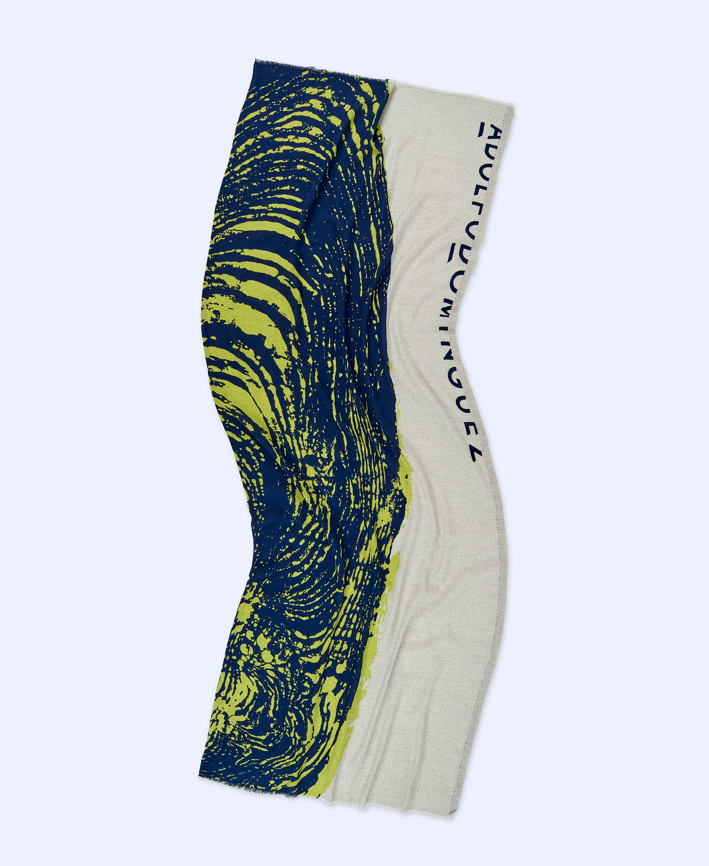Organic cotton printed shawl image number 1
