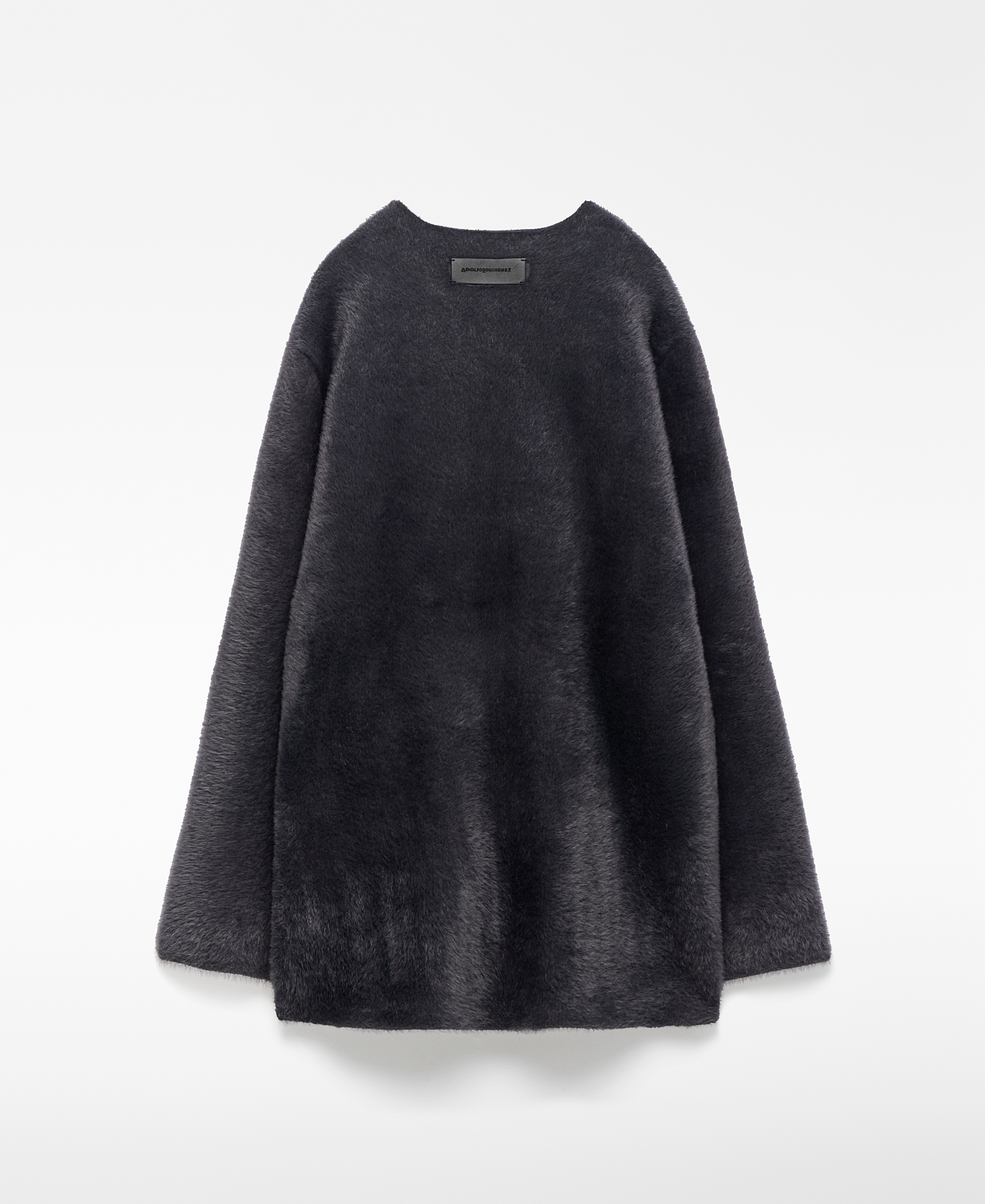 Chaqueta punto efecto pelo mujer image number 5