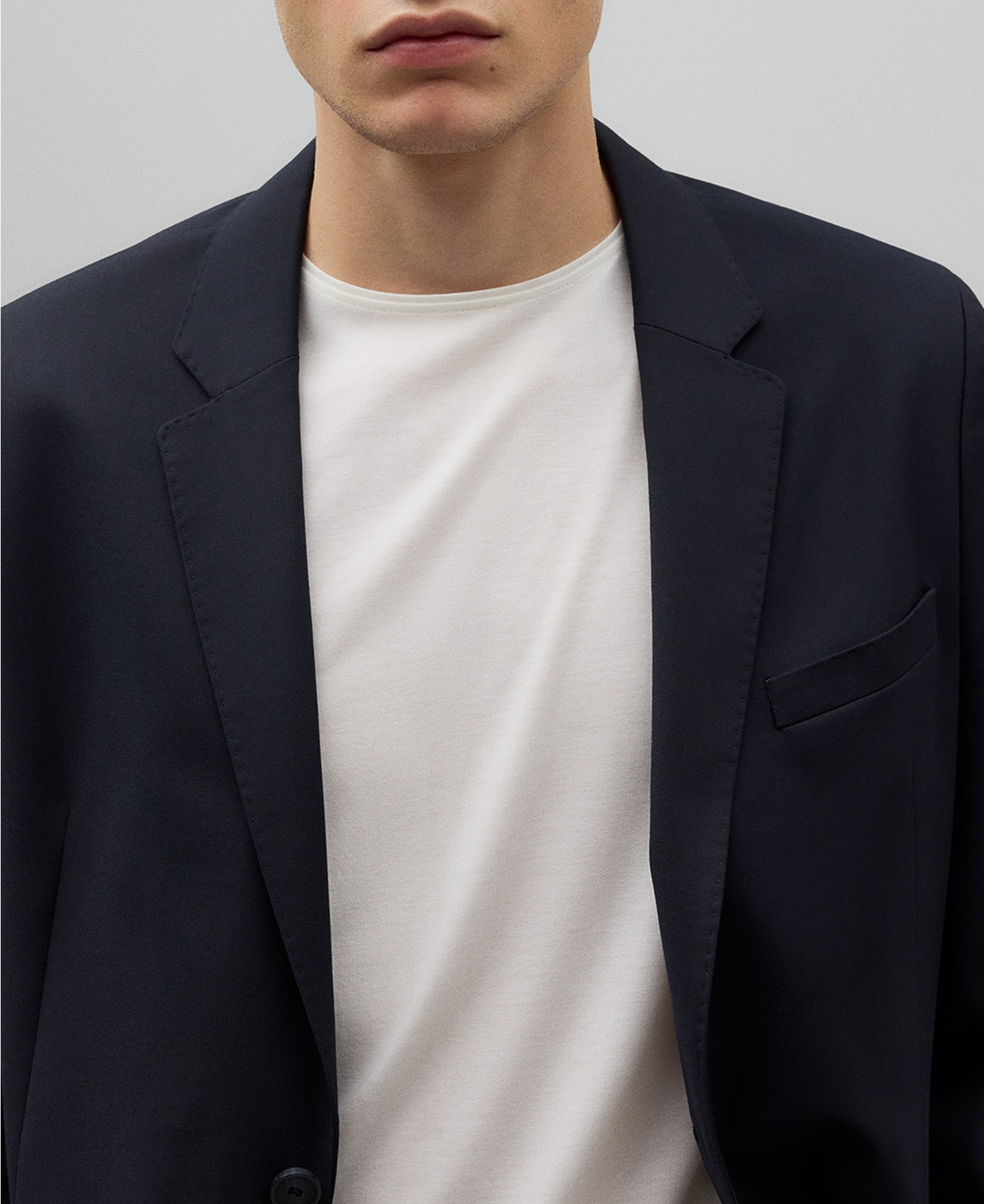 Regular fit tailored blazer man image number 3