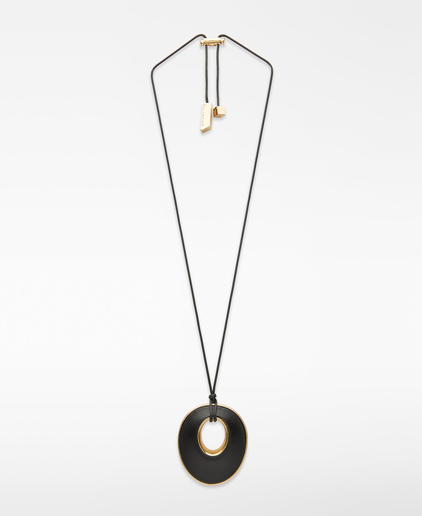 Collar pieza circular bicolor image number 0