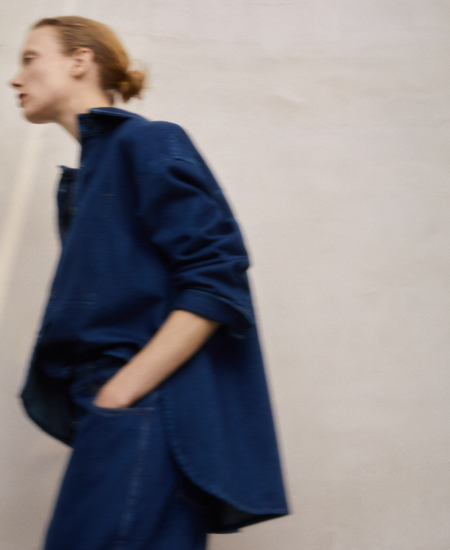 Sobrecamisa vaquera oversize image number 2