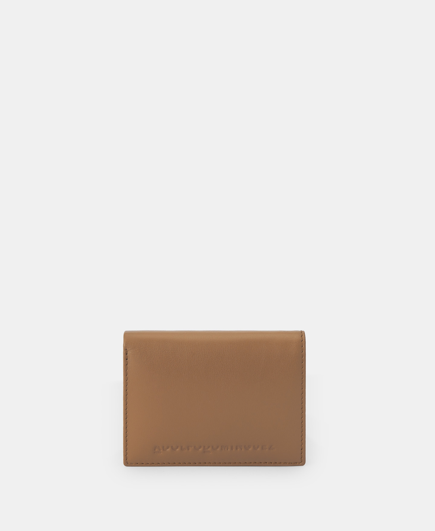 Small wallet in vachetta image number 0