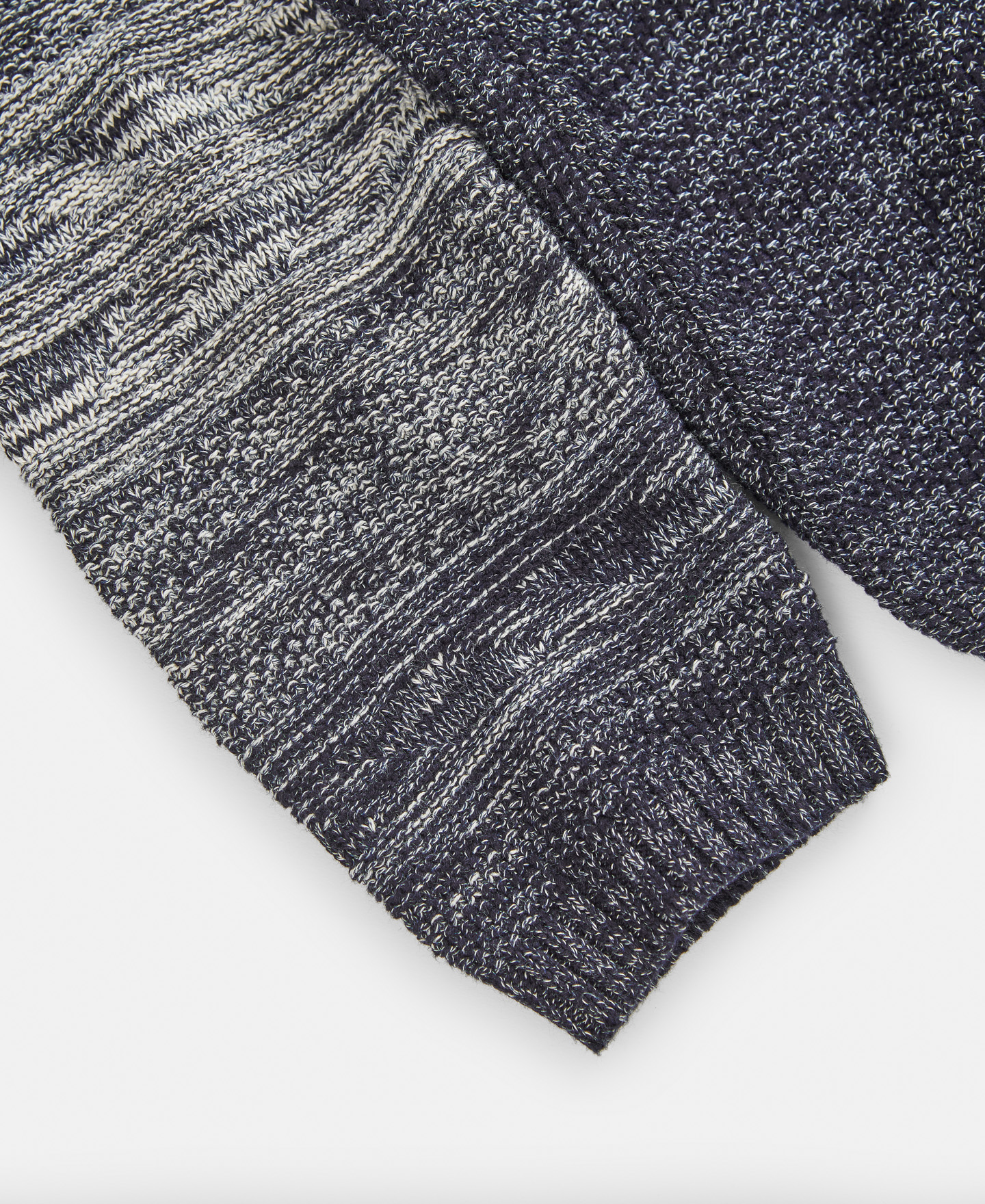 Combined cotton crew neck sweater image number 6