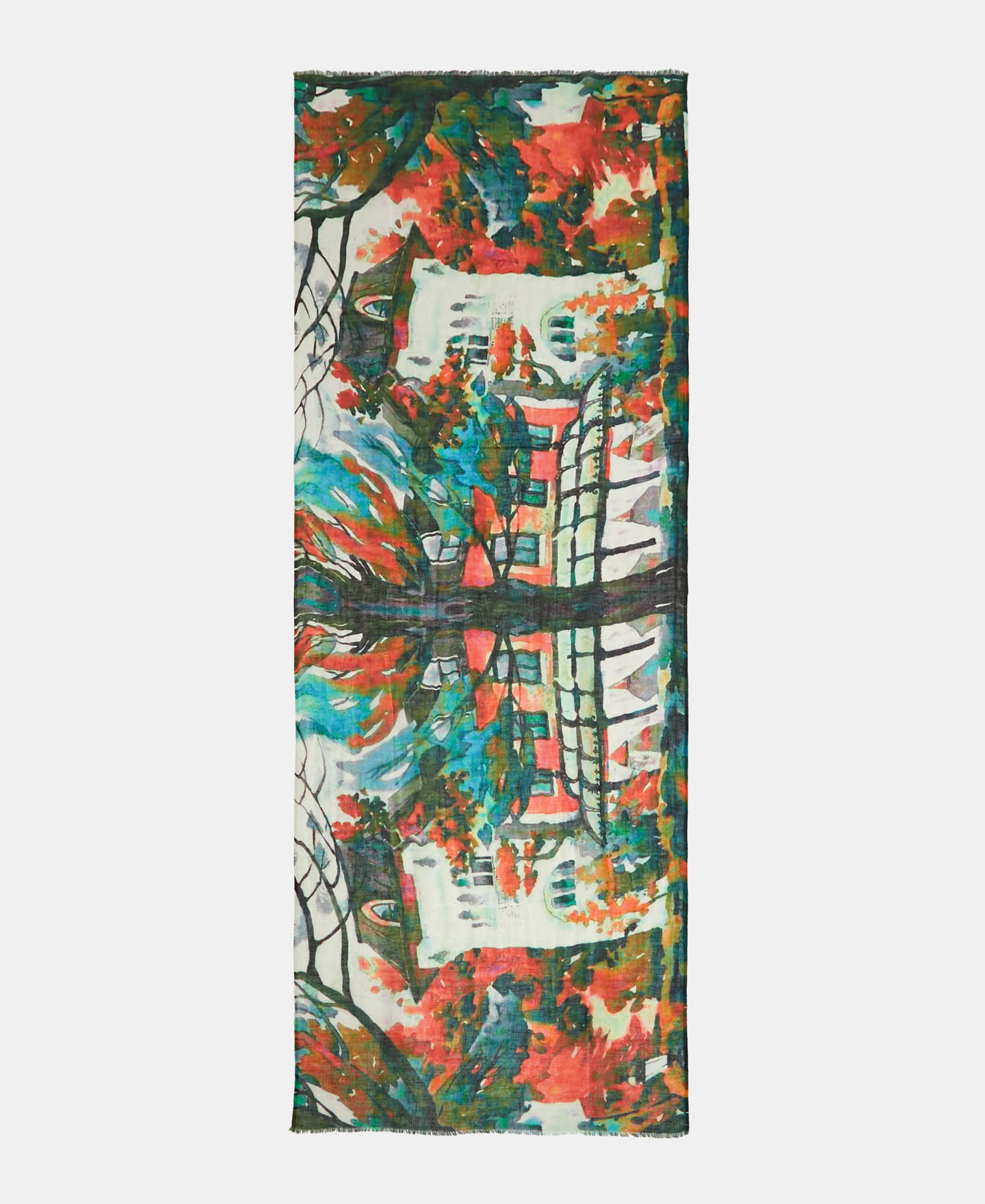 Chal estampado floral image number 0