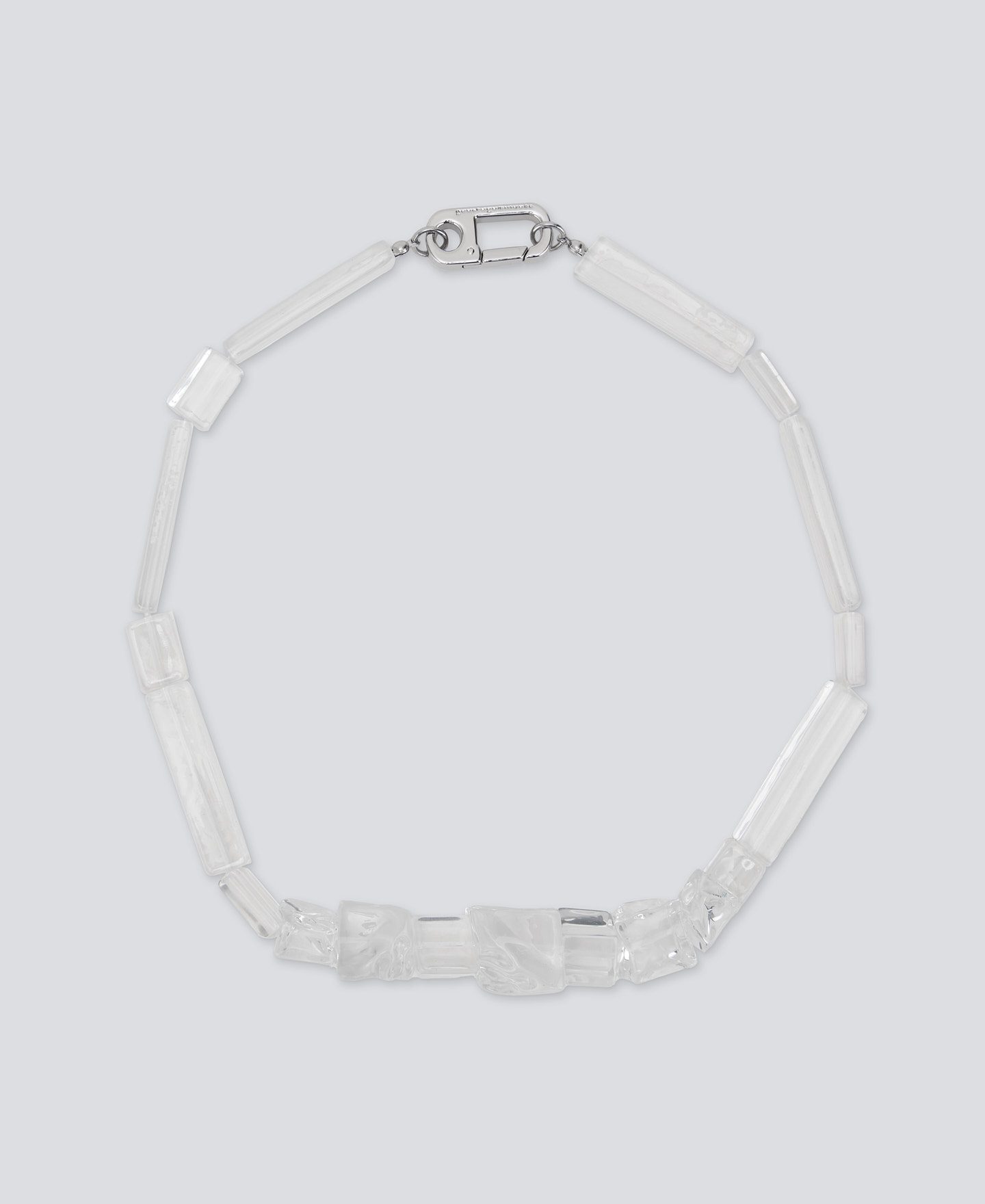 Collar cubos irregulares en resina mujer image number 0