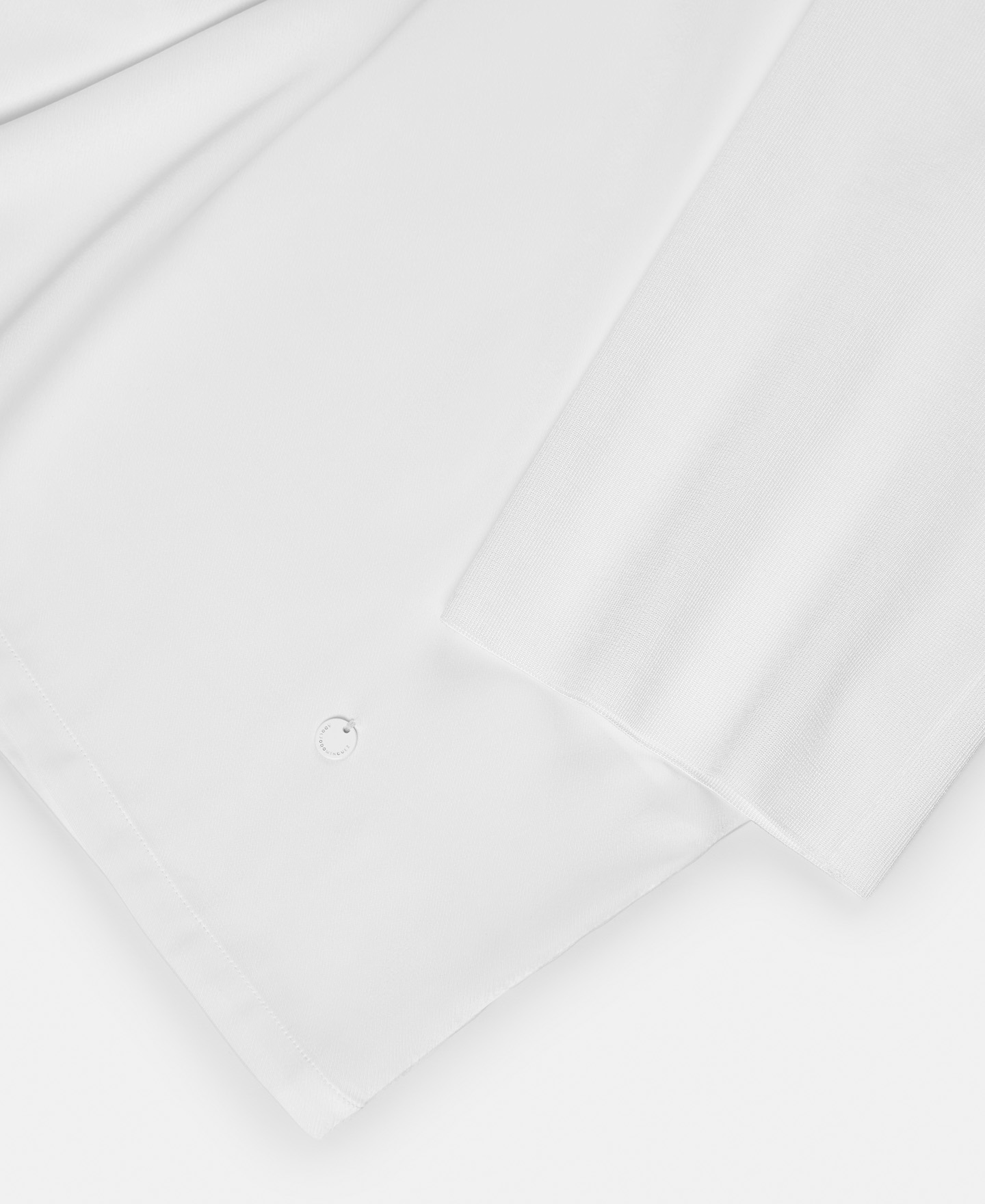Fluid viscose and cotton T-shirt image number 6