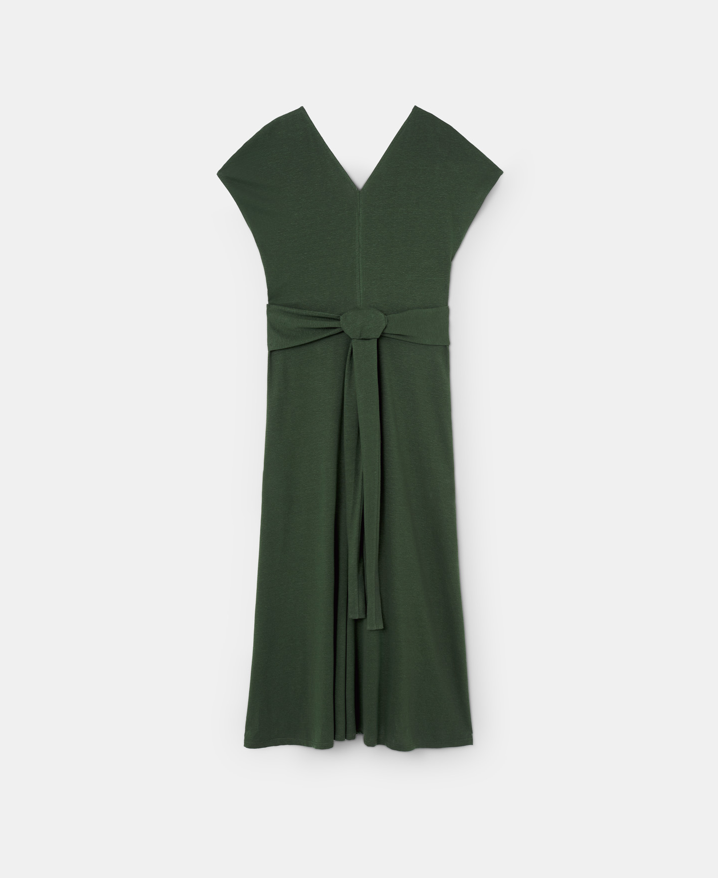 Midi dress in linen image number 5