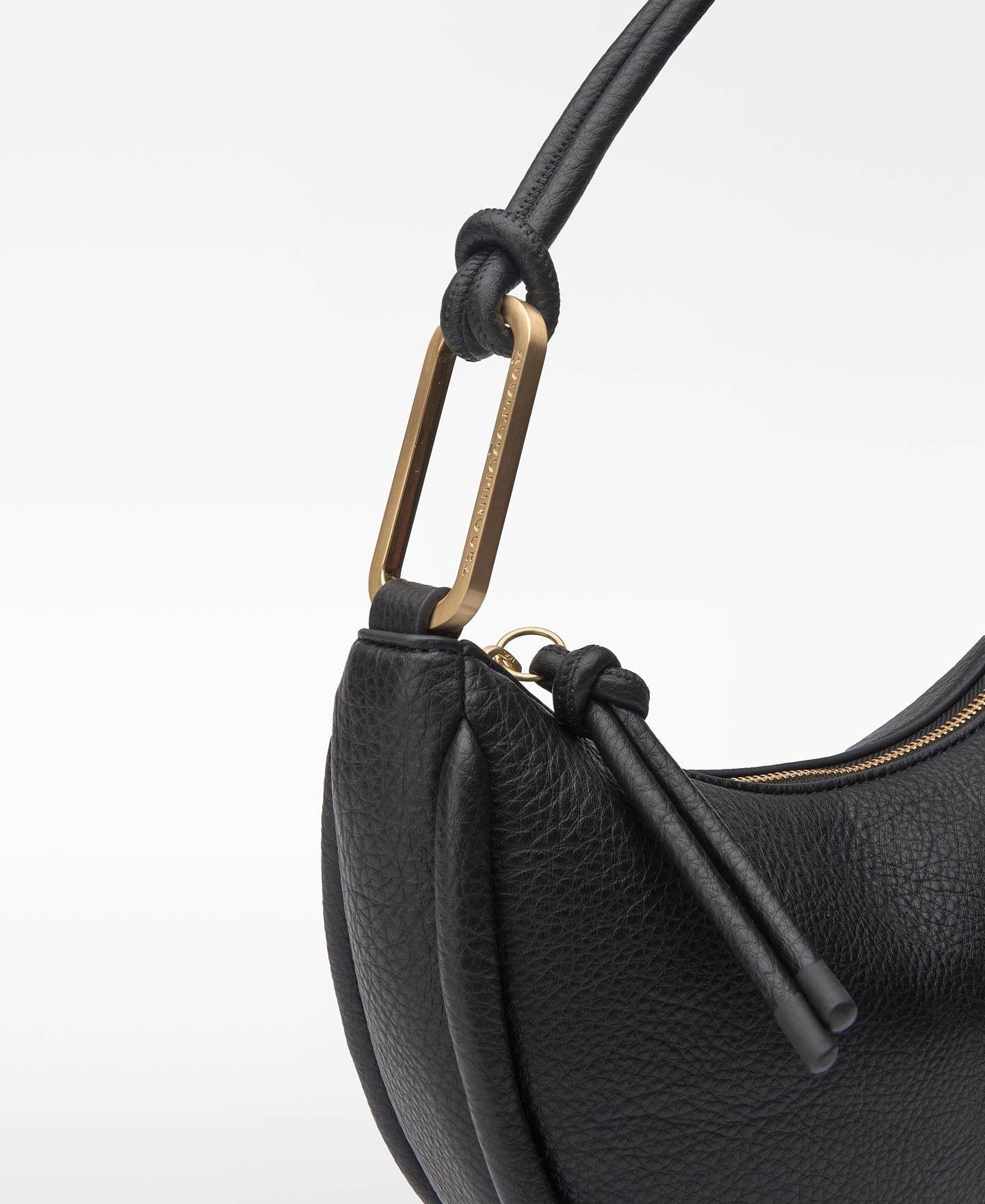 Recycled material baguette bag for women image number 3