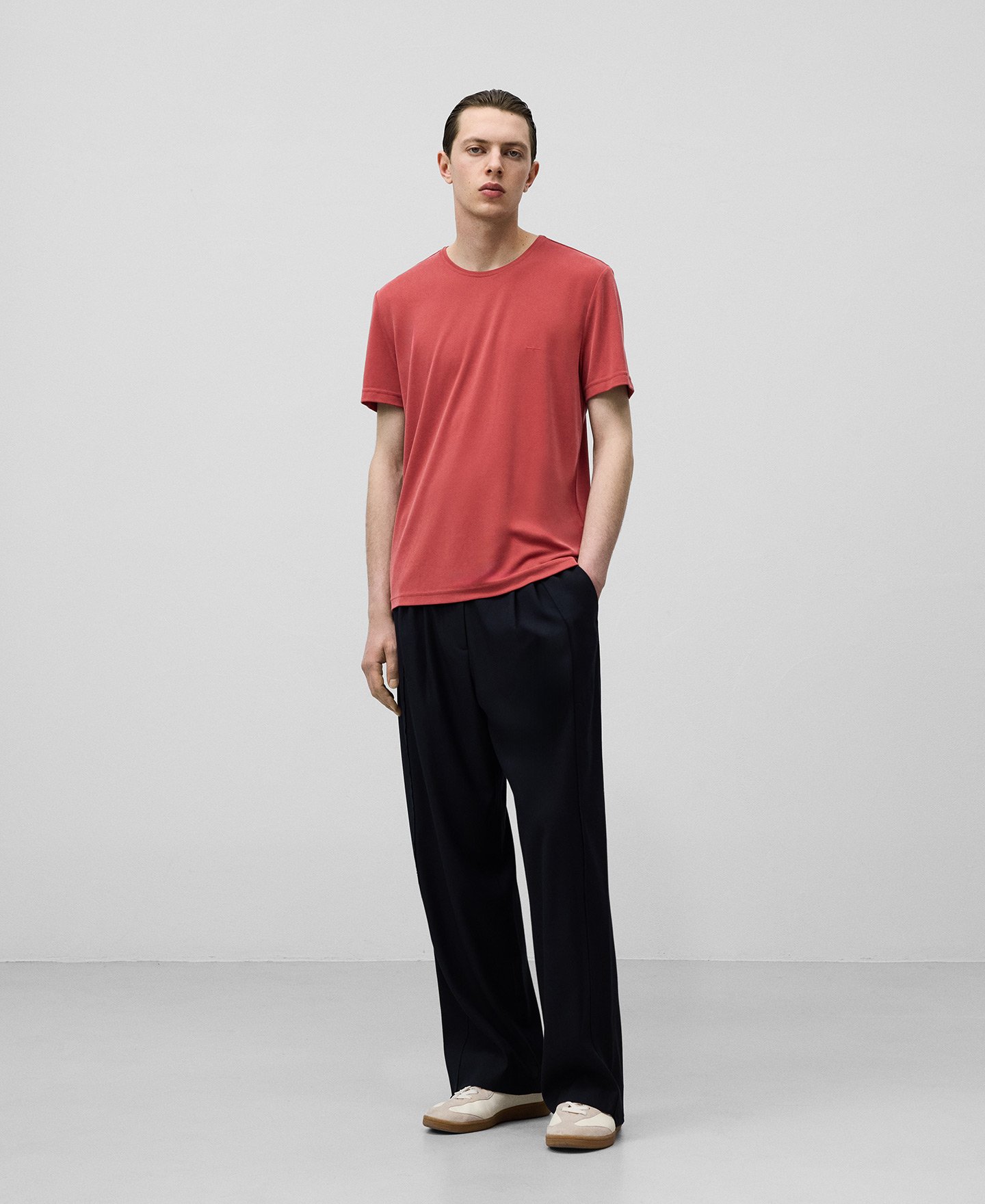 Responsible modal blend T-shirt man image number 1