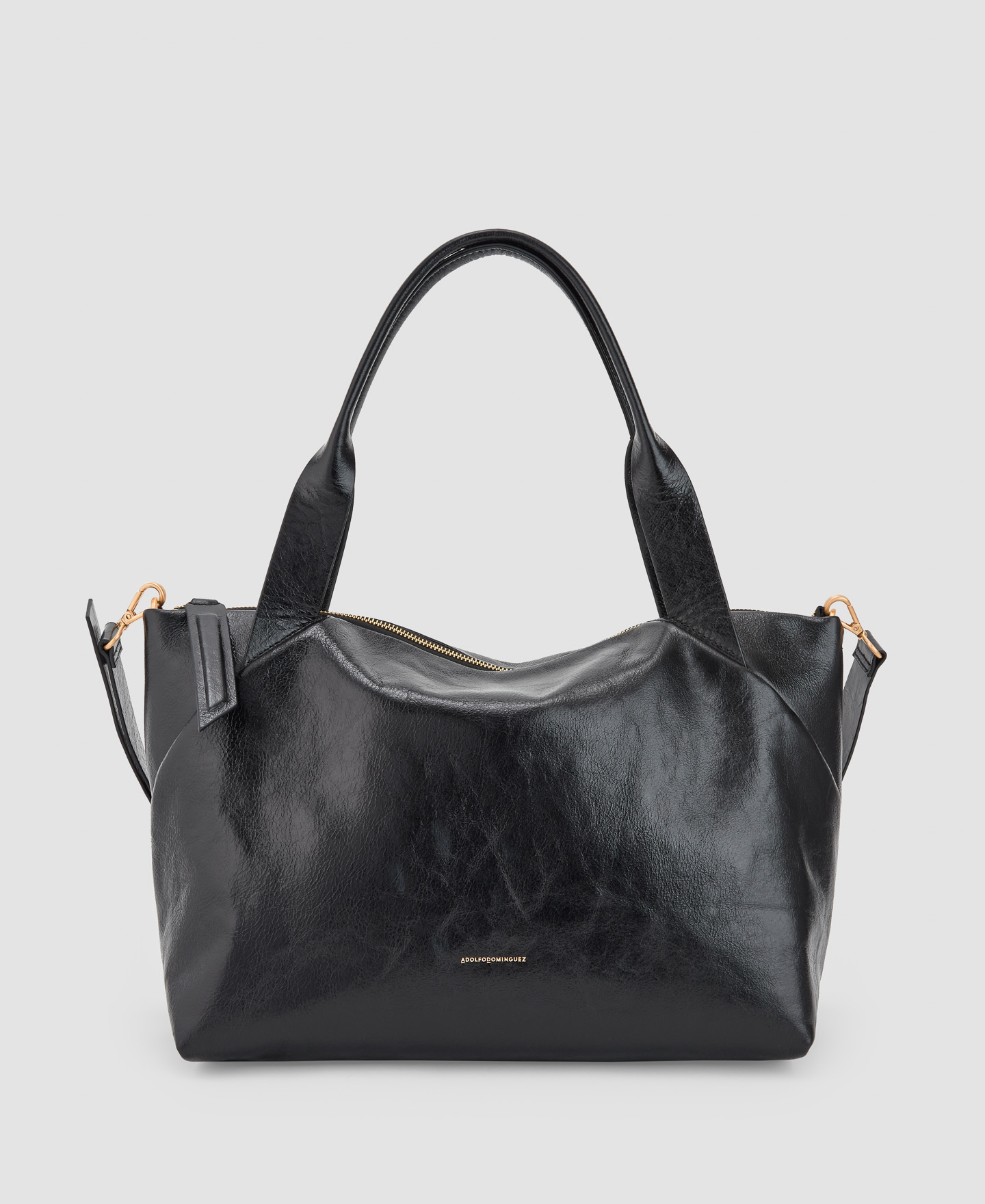 Bolso de mano en piel responsable image number 0