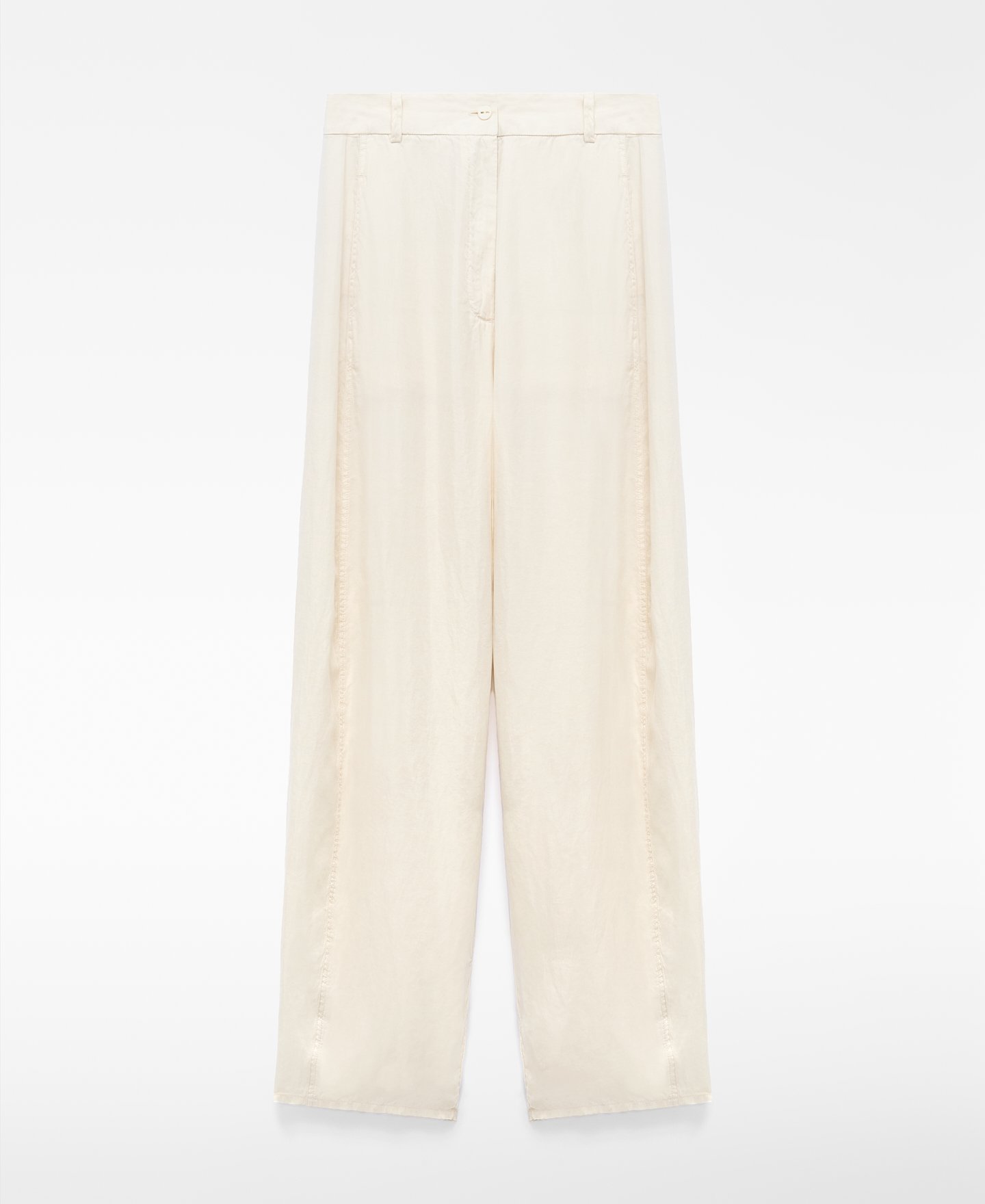 Flowing trousers with forward seam image number 0