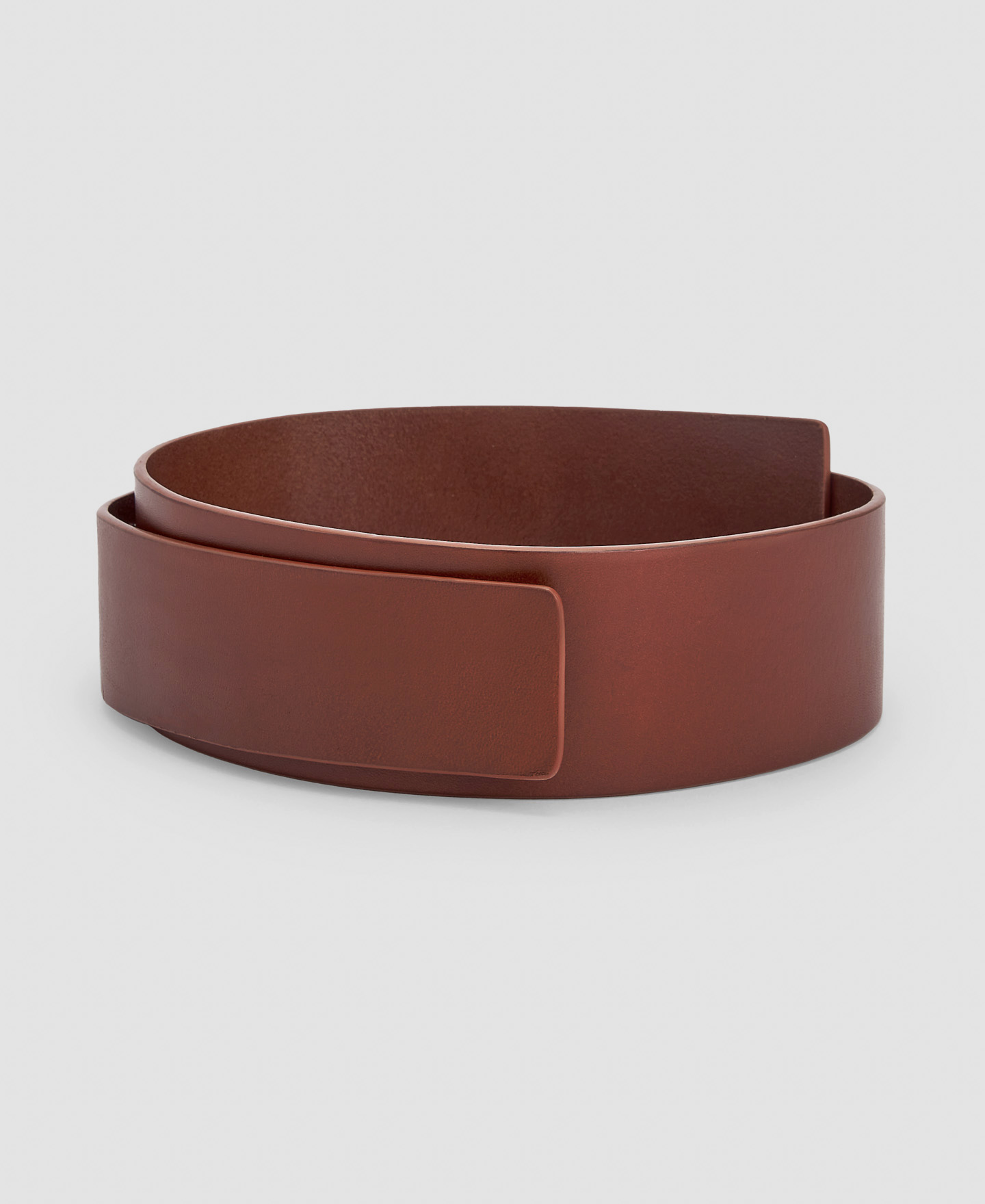 Asymmetrical sash in vachetta image number 0
