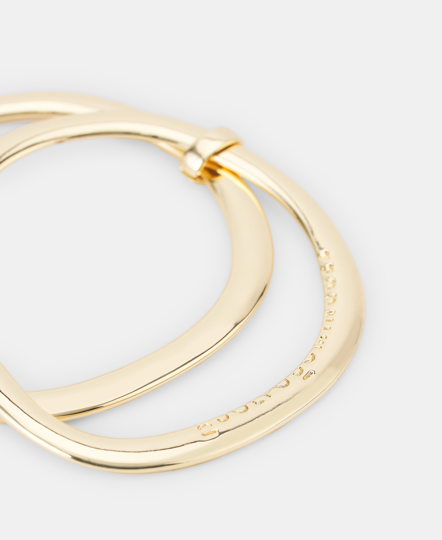 Golden zinc bracelets image number 1