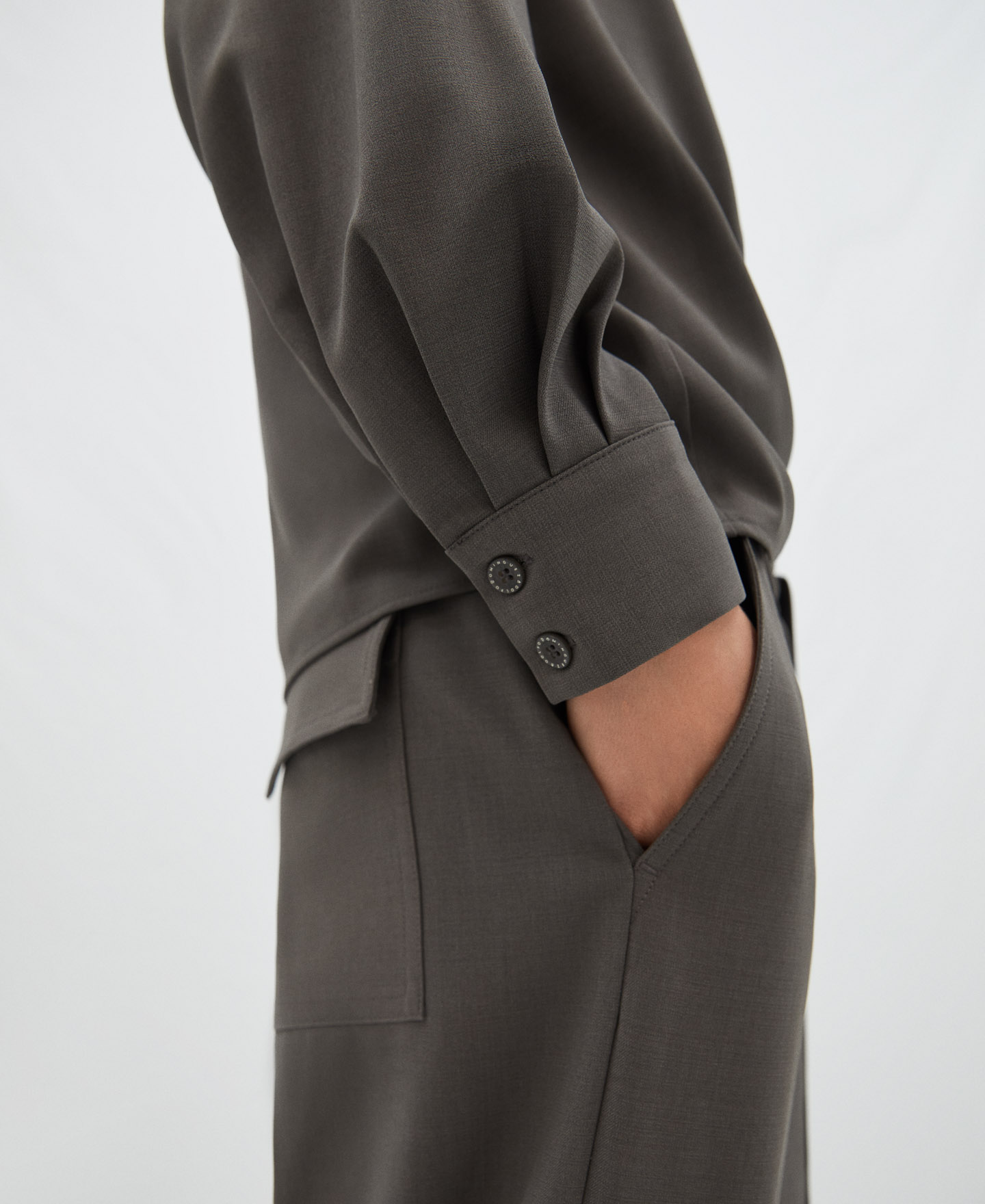 Relaxed fit jogger trousers image number 3
