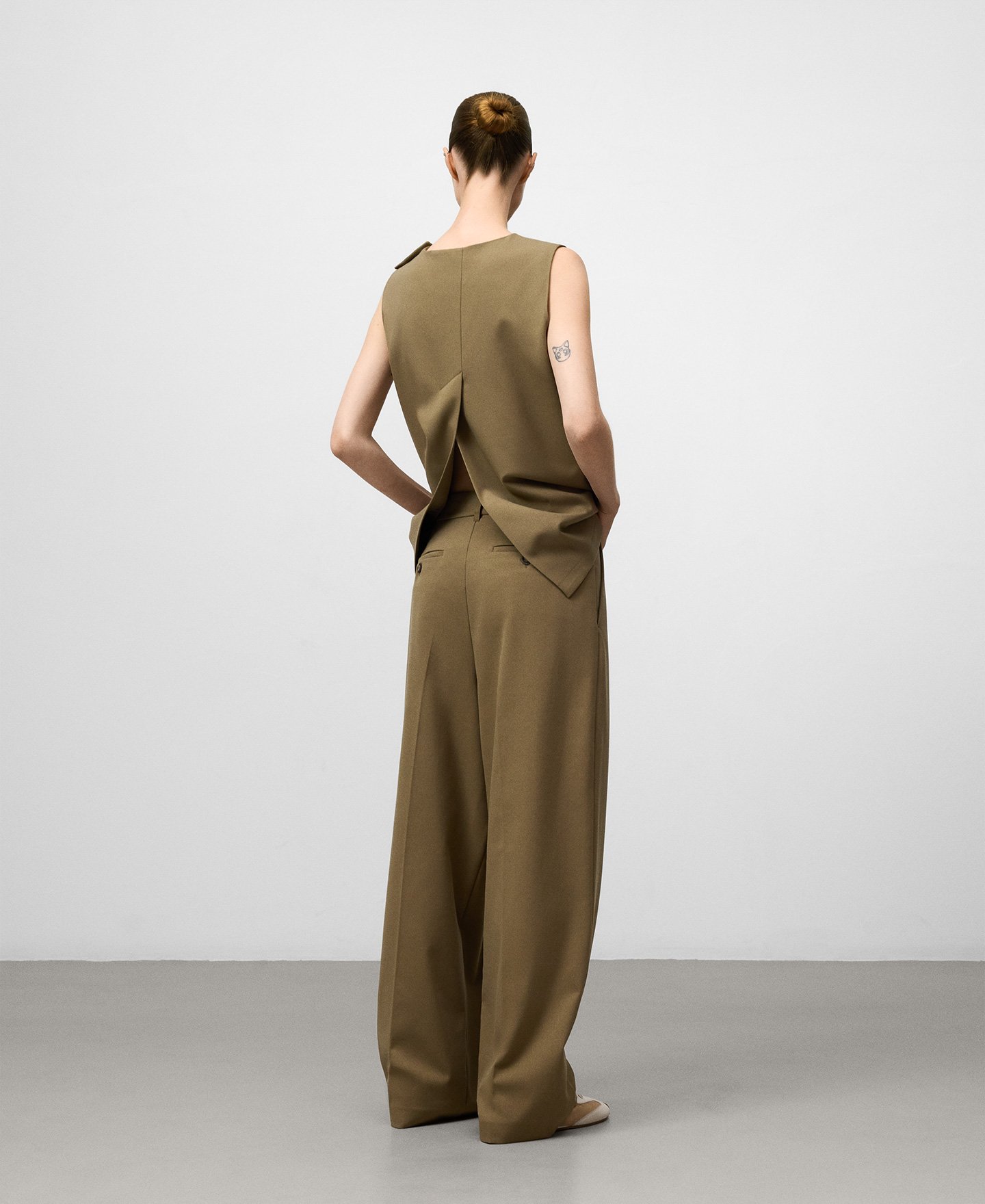 Top sastre recto mujer image number 2