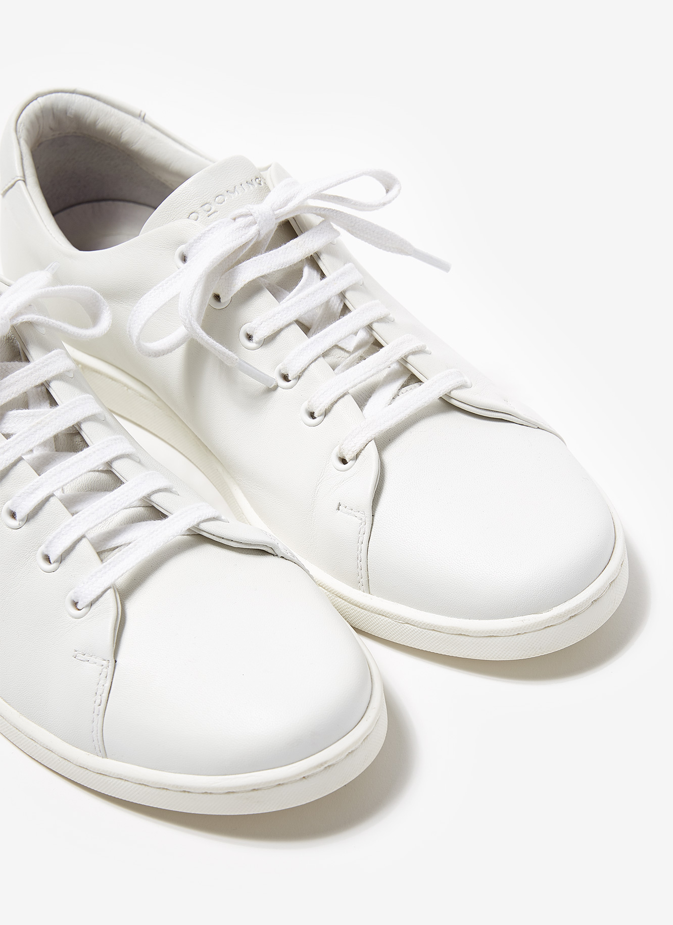 Leather sneakers with rubber sole image number 2