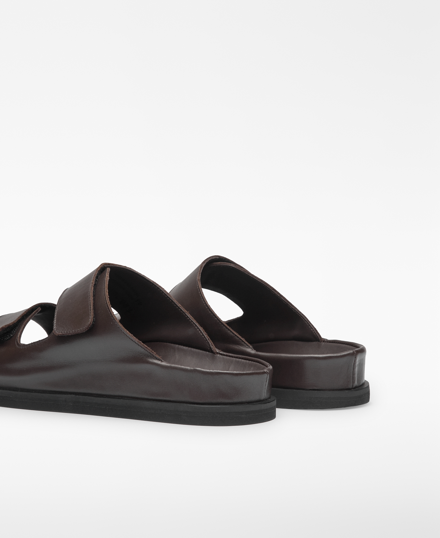 Sandalia piel cierre velcro hombre image number 2