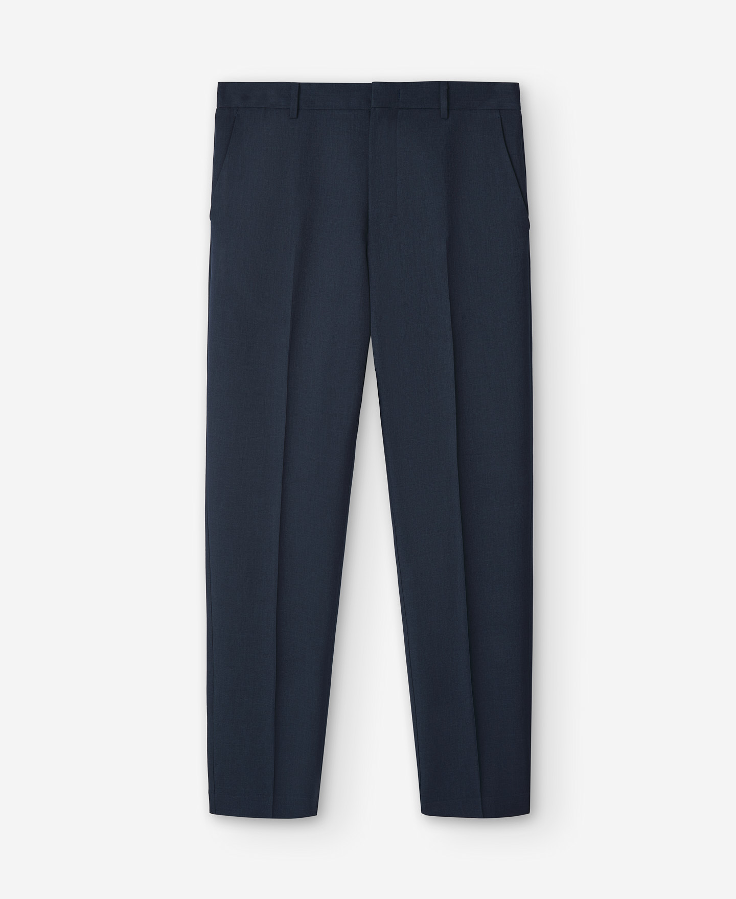 Pantalón sastre azul regular fit hombre image number 4