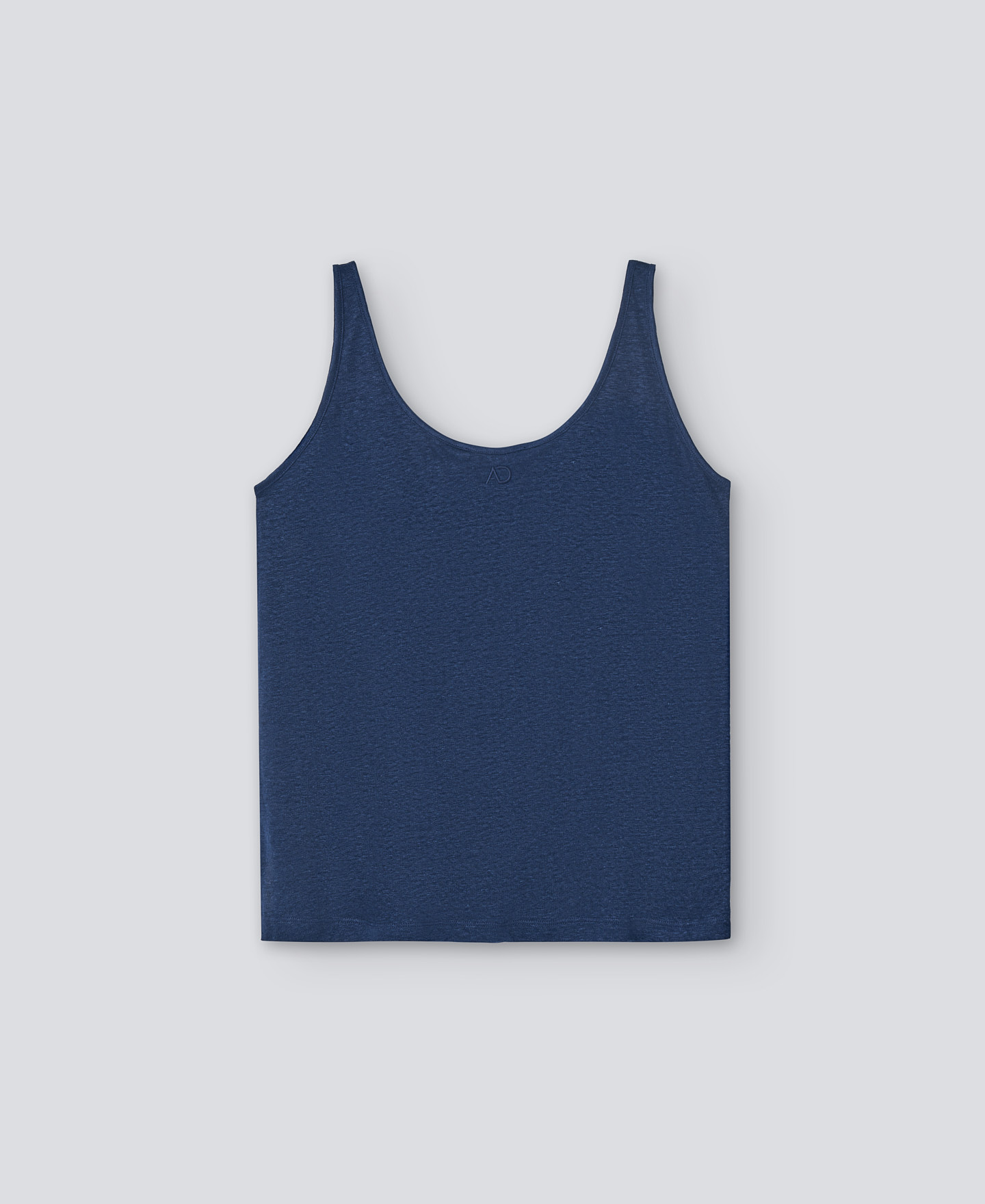 Linen sleeveless T-shirt woman image number 5