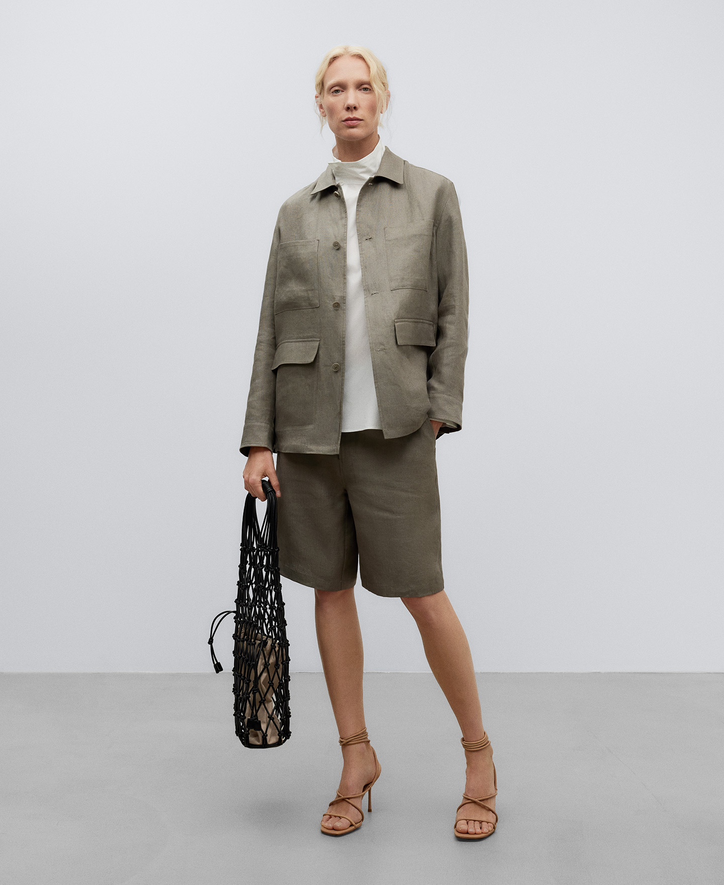Heel sandal woman image number 3