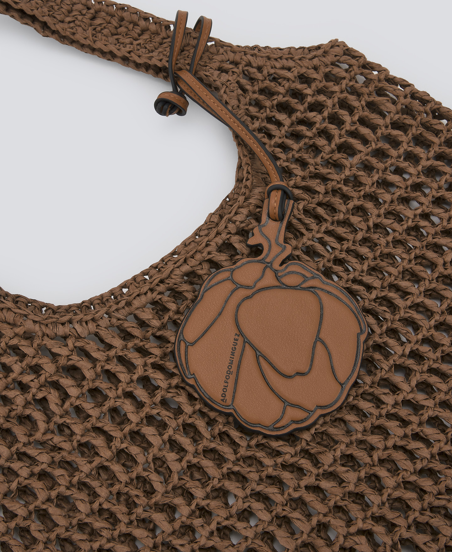 Maxi bolso de crochet hecho a mano mujer image number 3