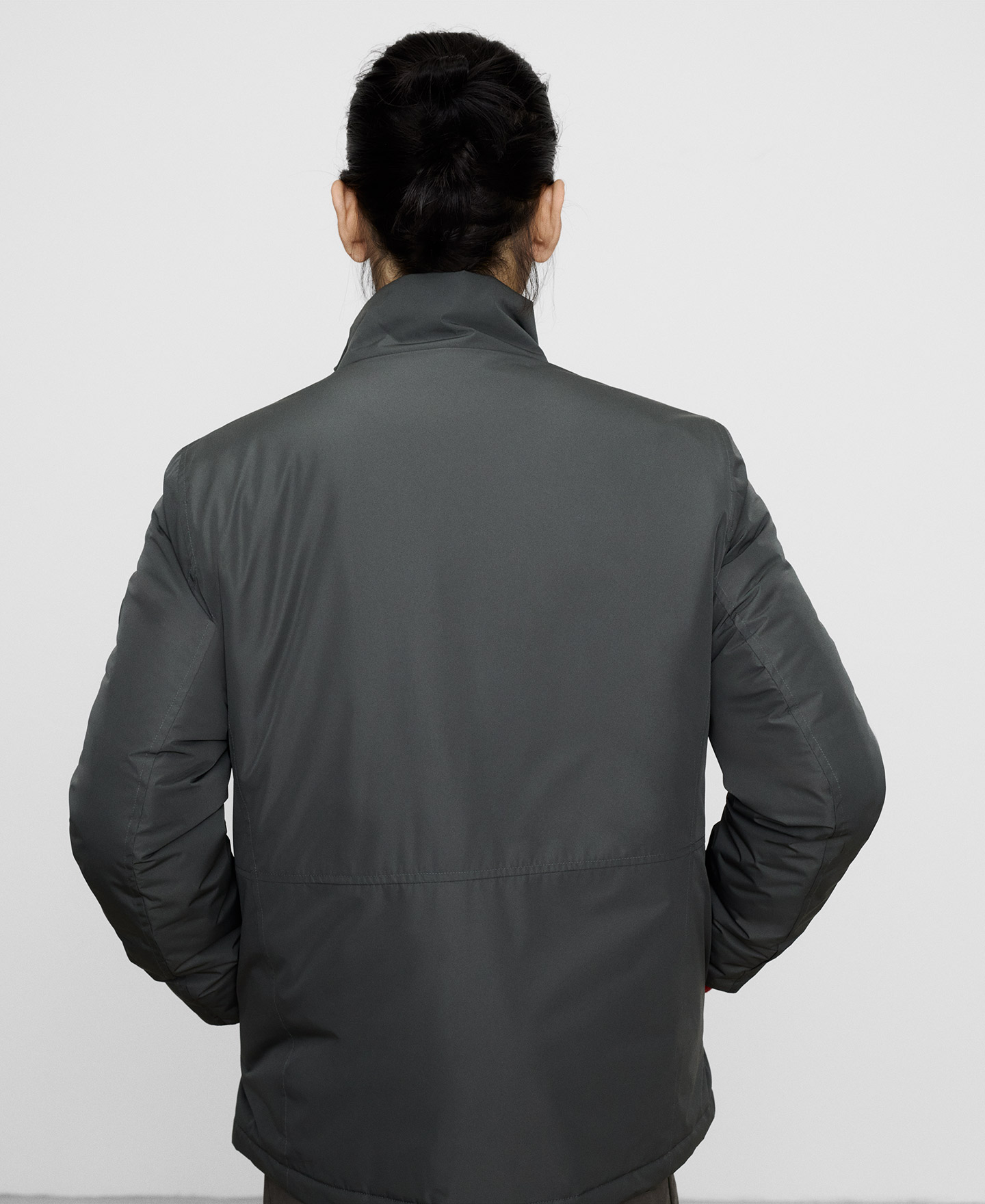 Padded jacket with pockets image number 2