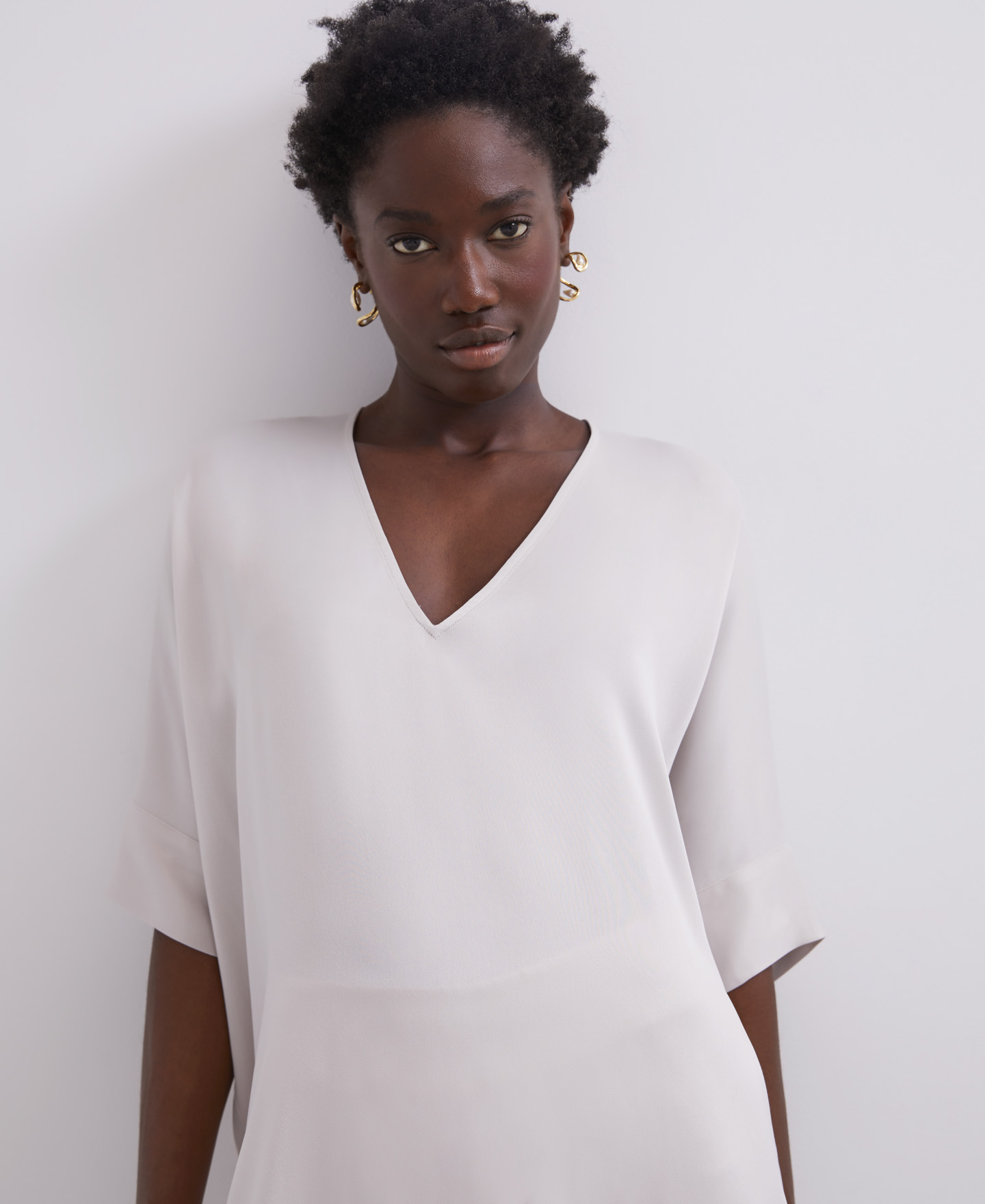 Viscose oversize shirt image number 2