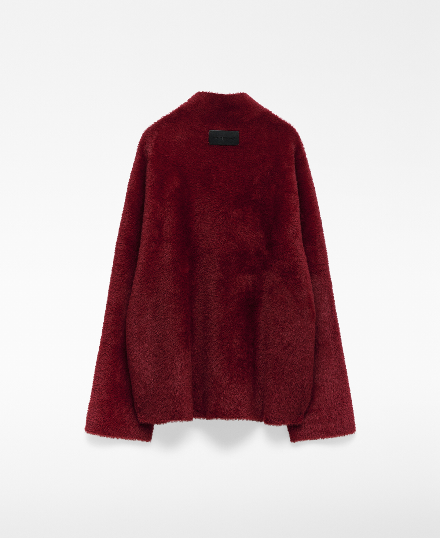 Chaqueta punto efecto pelo mujer image number 5