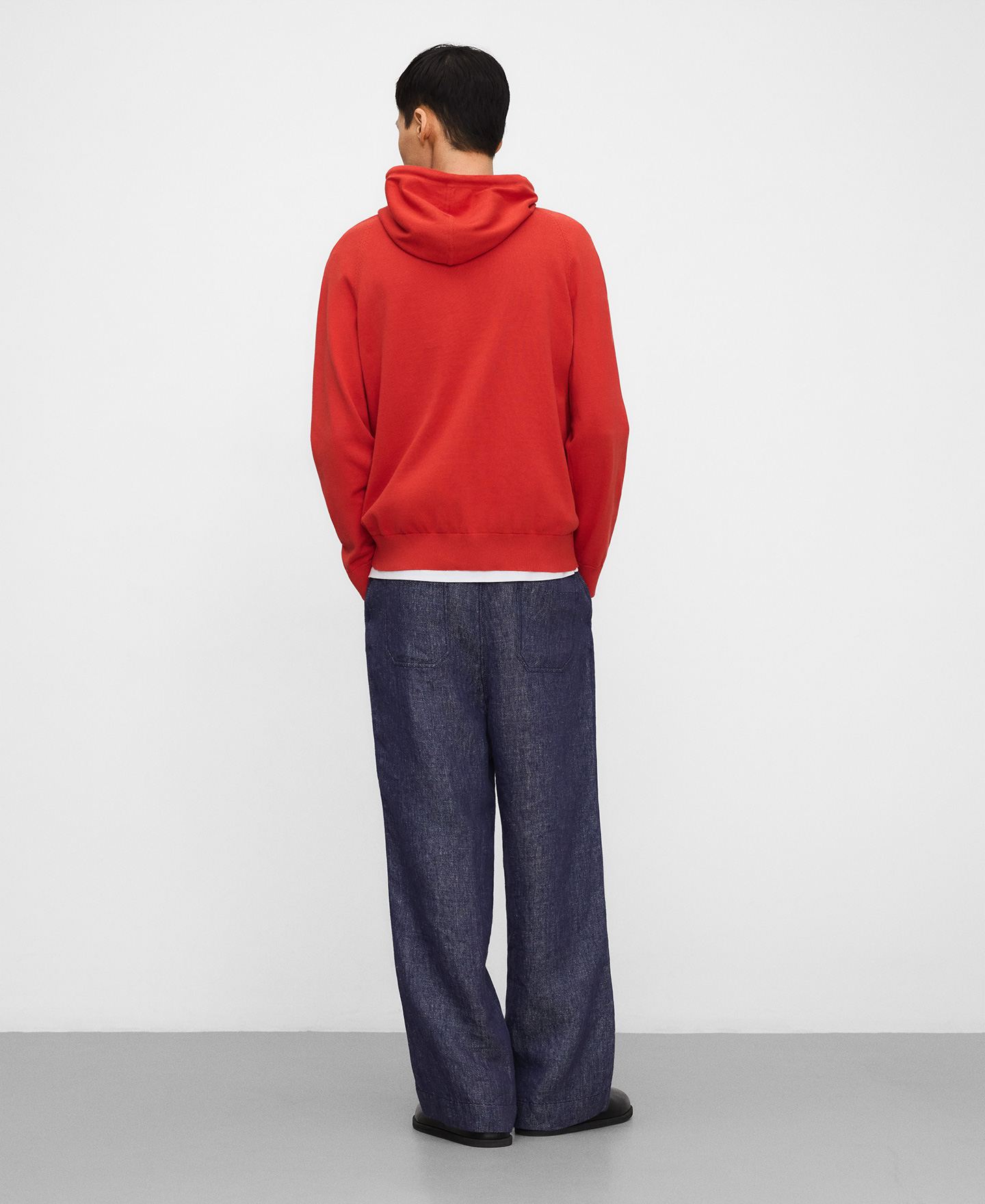 Sudadera punto capucha algod&oacute;n org&aacute;nico image number 2