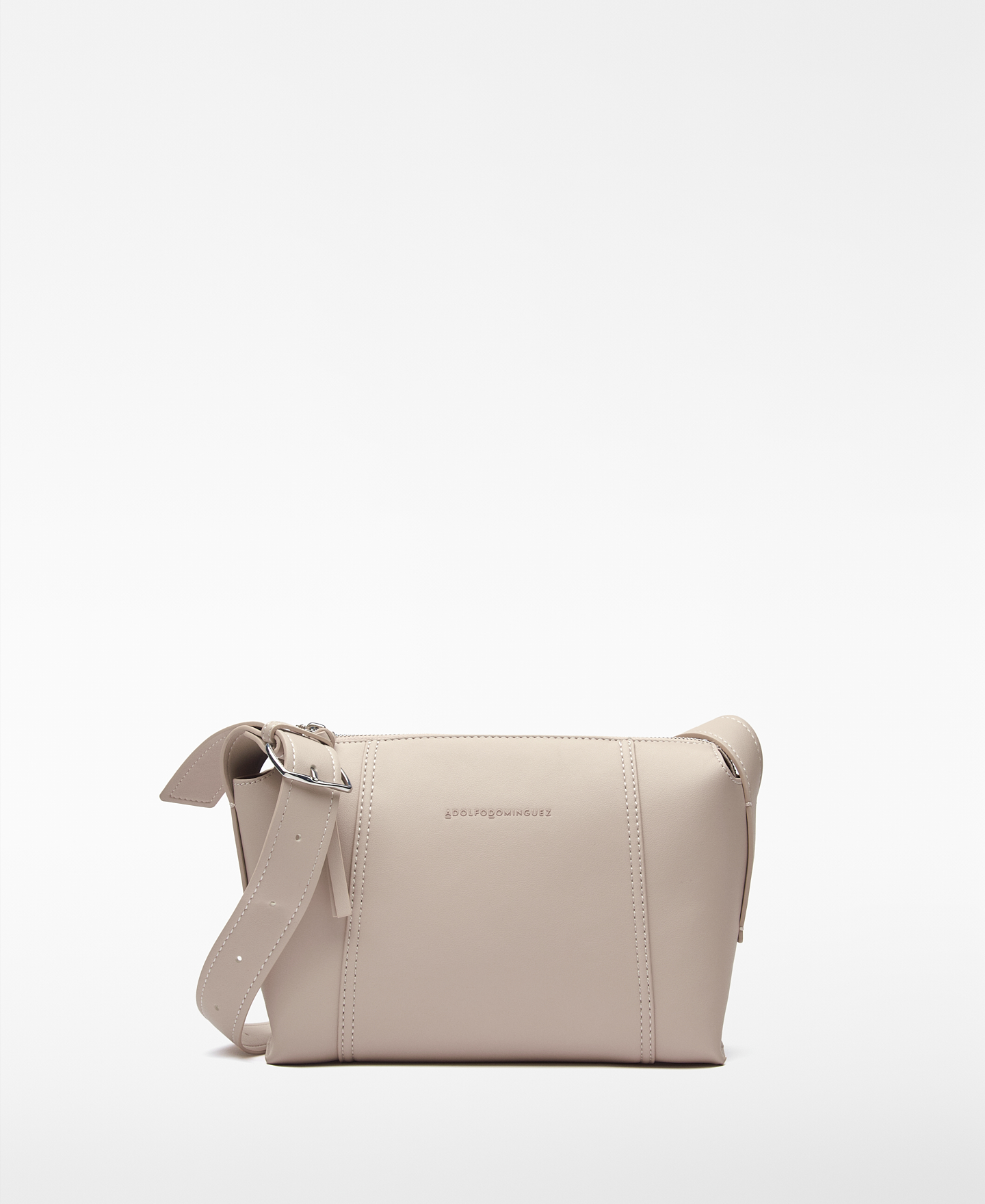 Leather-Non-Leather medium crossbody woman image number 0
