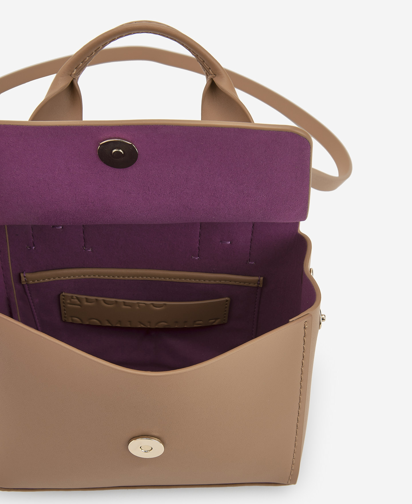 Responsible leather brown minibag image number 2