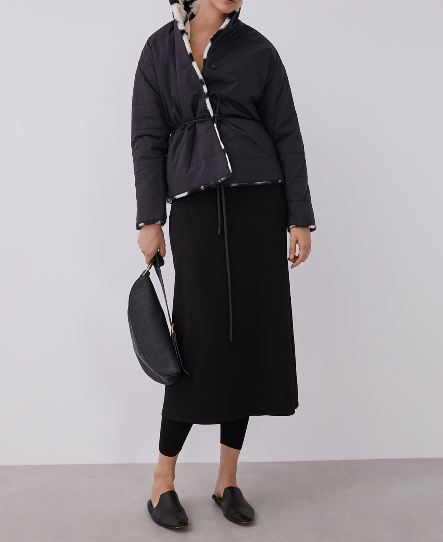 Anorak envolvente reversible image number 6