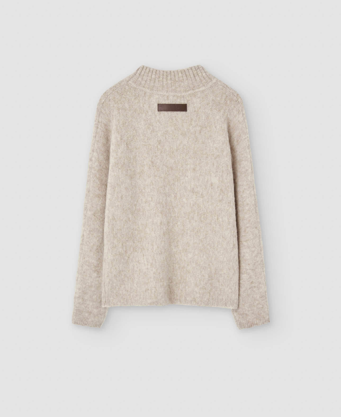 Alpaca fabric sweater image number 5