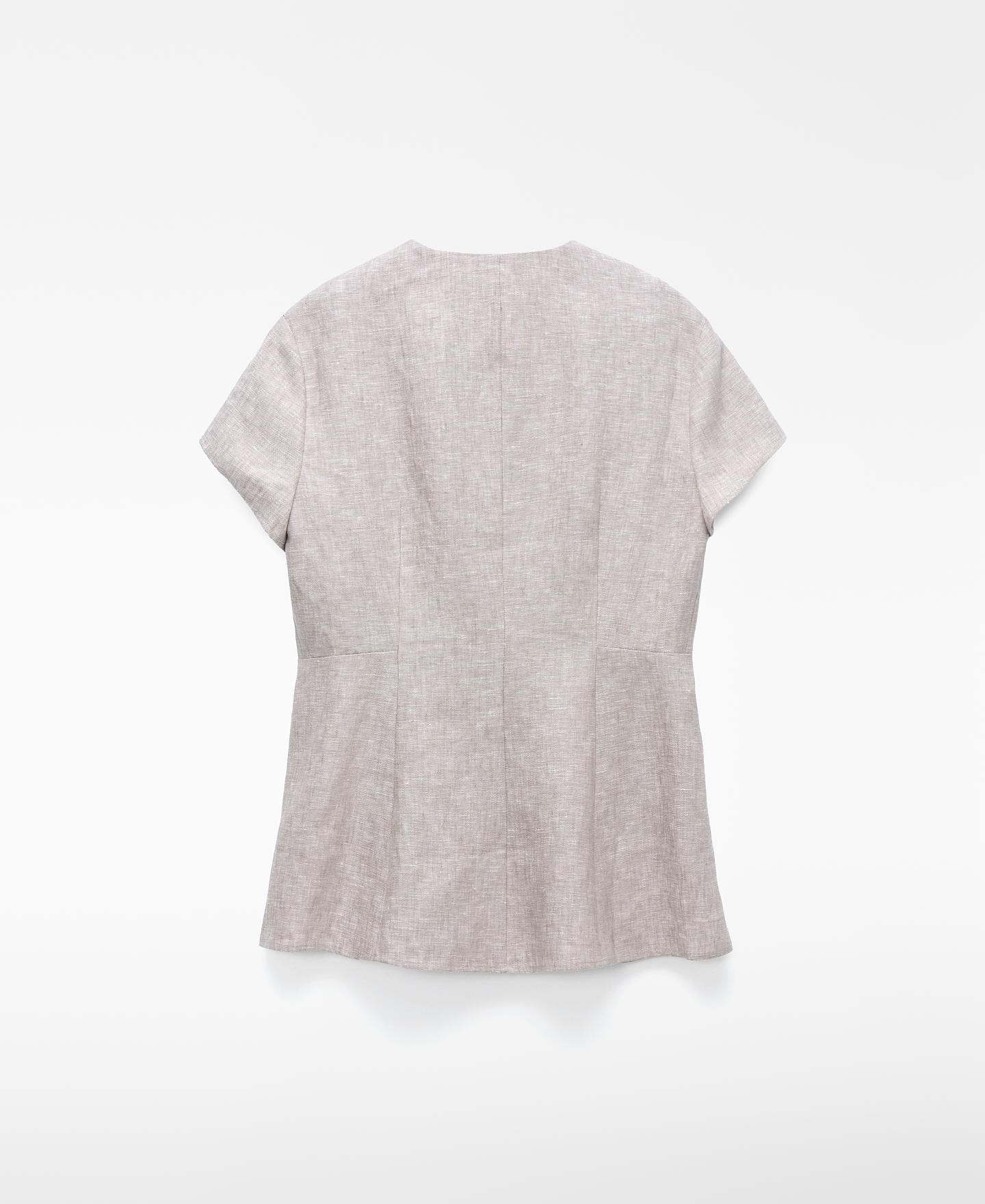 Top pinzas lino europeo image number 5