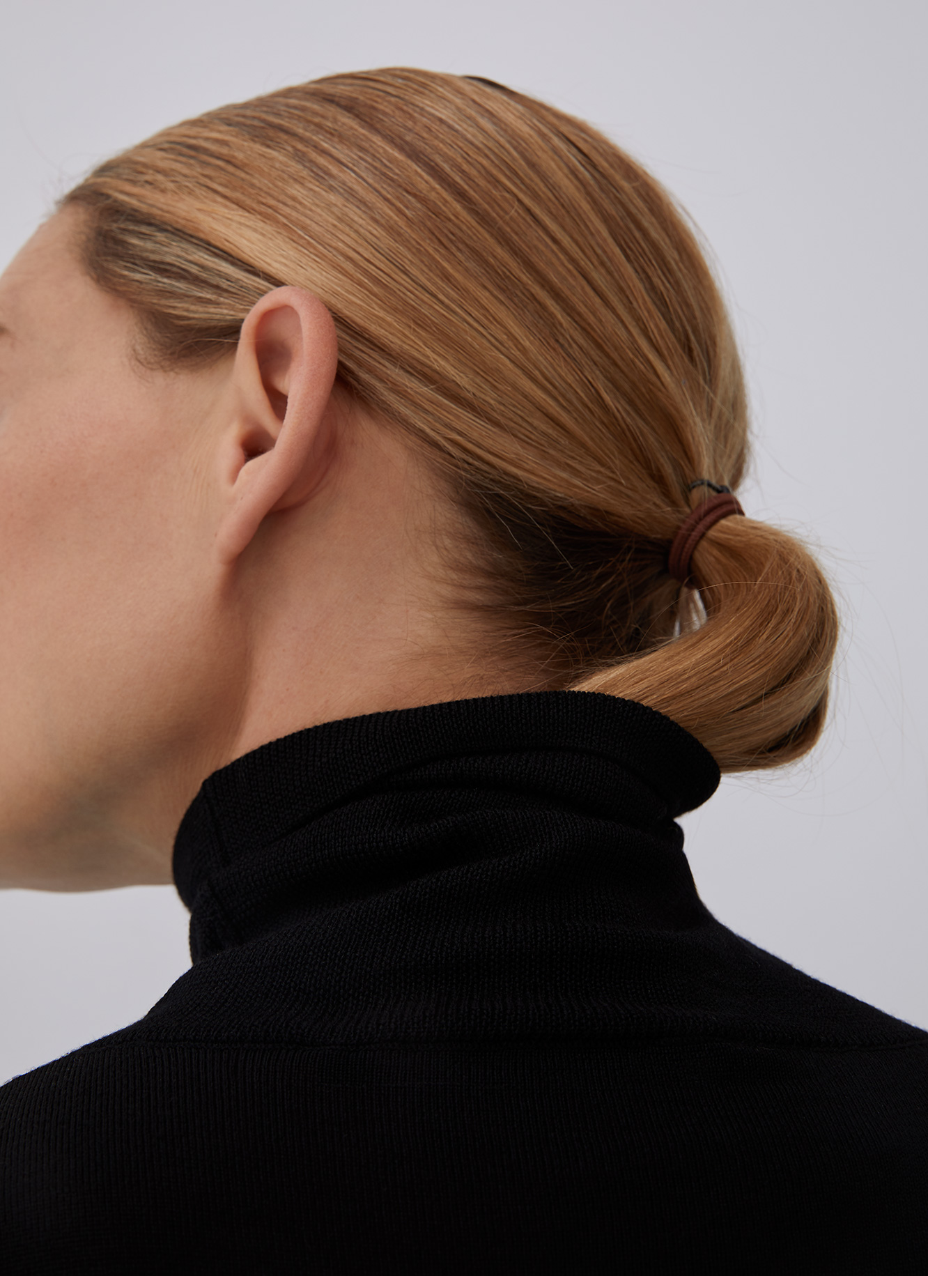Jersey cuello vuelto en merino image number 1