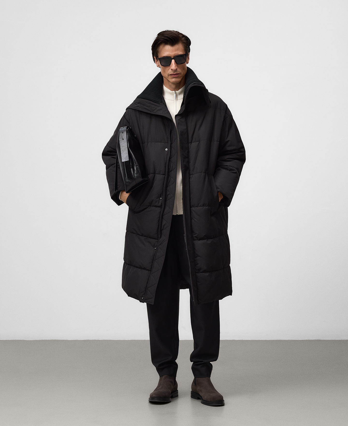 Manteau oversize matelassé pour homme image number 1