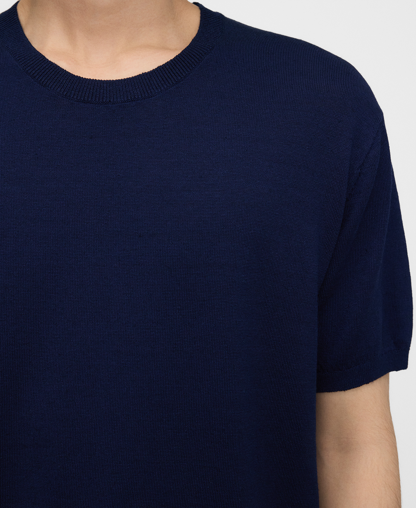 Relaxed fit knit T-shirt image number 3