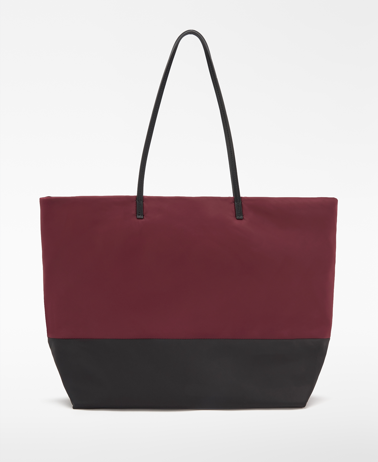 Ori&oacute;n nylon two-tone large shopper bag image number 1