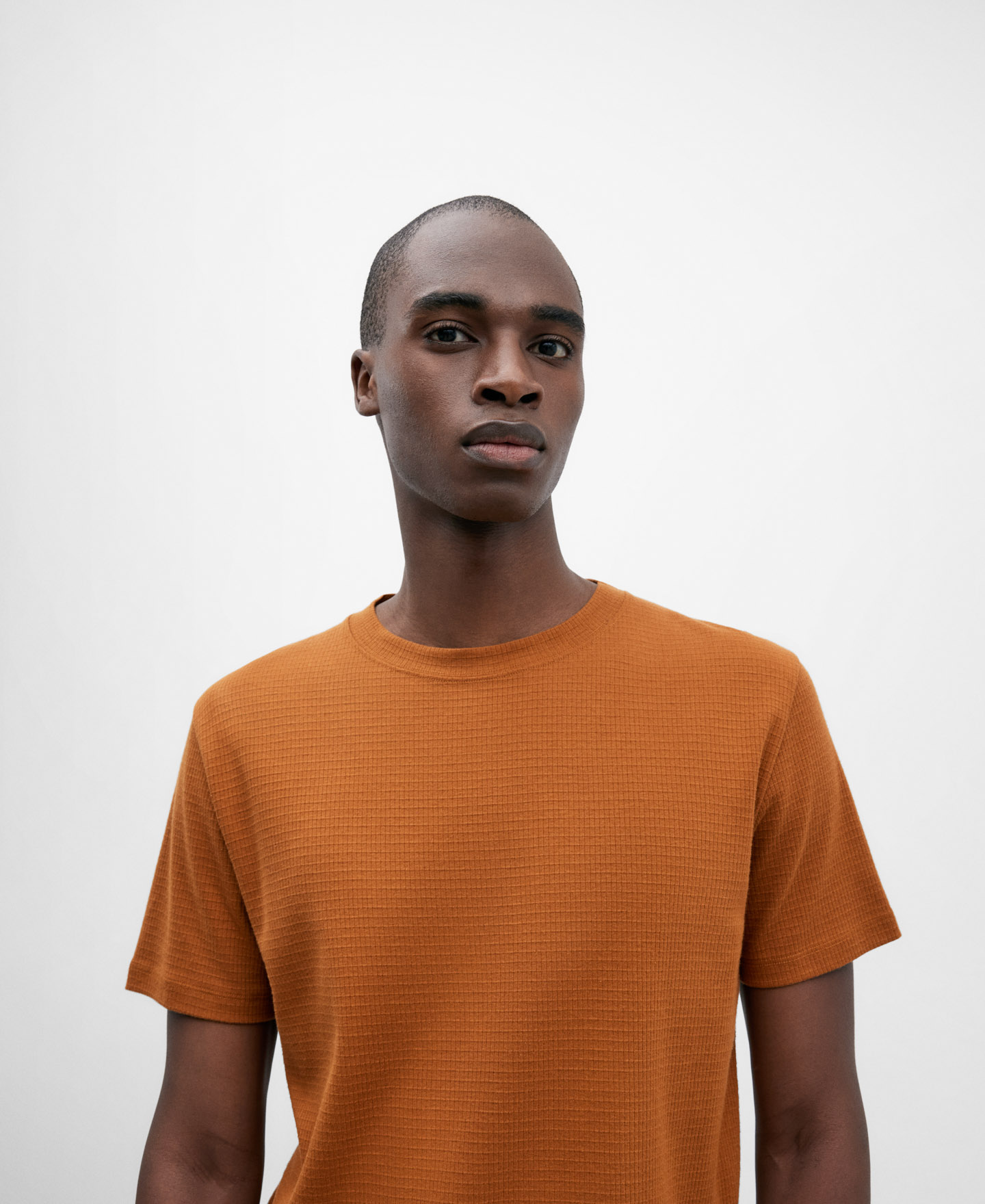 Camiseta algodón orgánico ámbar hombre image number 3