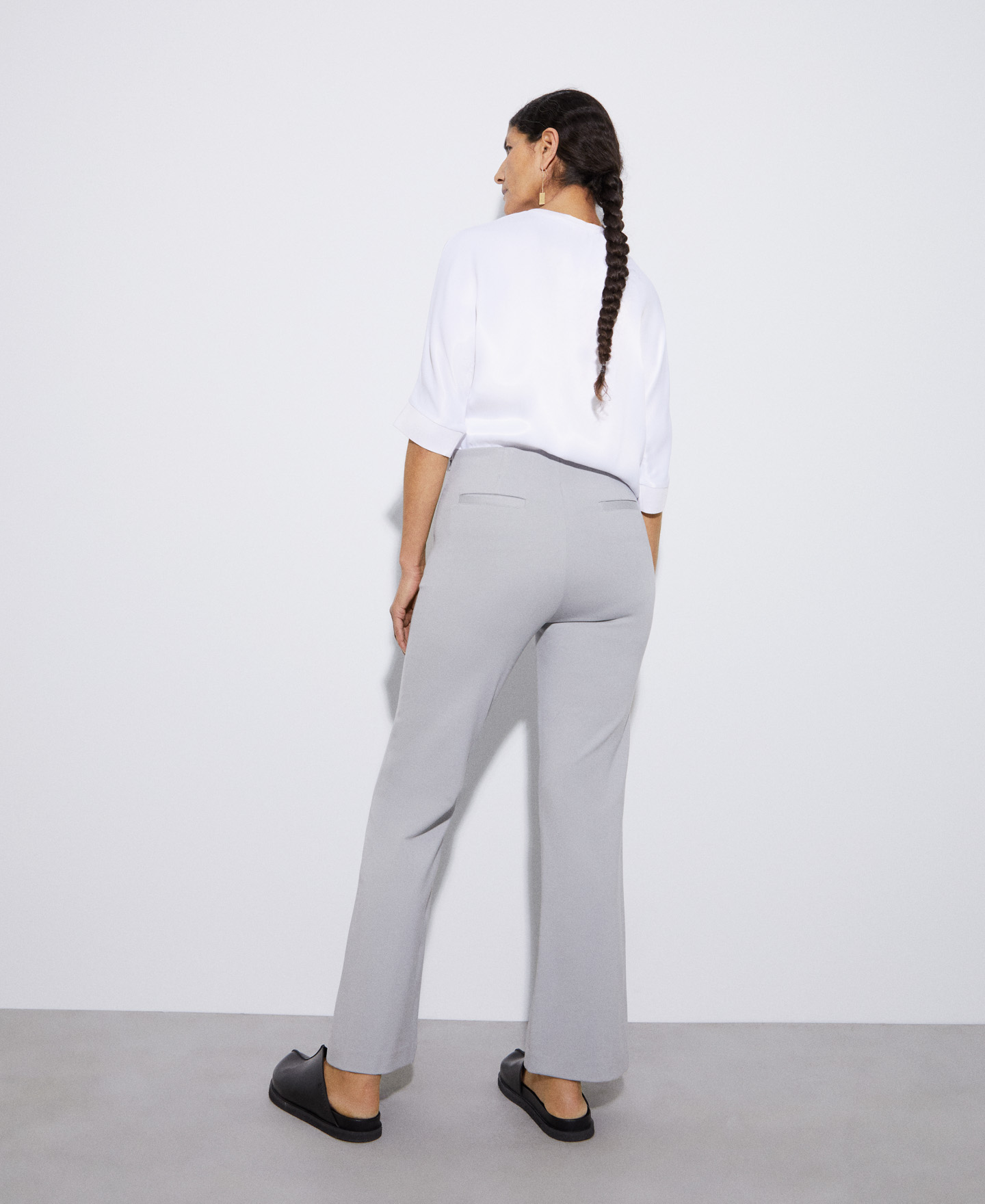 Responsible Ecovero viscose trousers image number 2