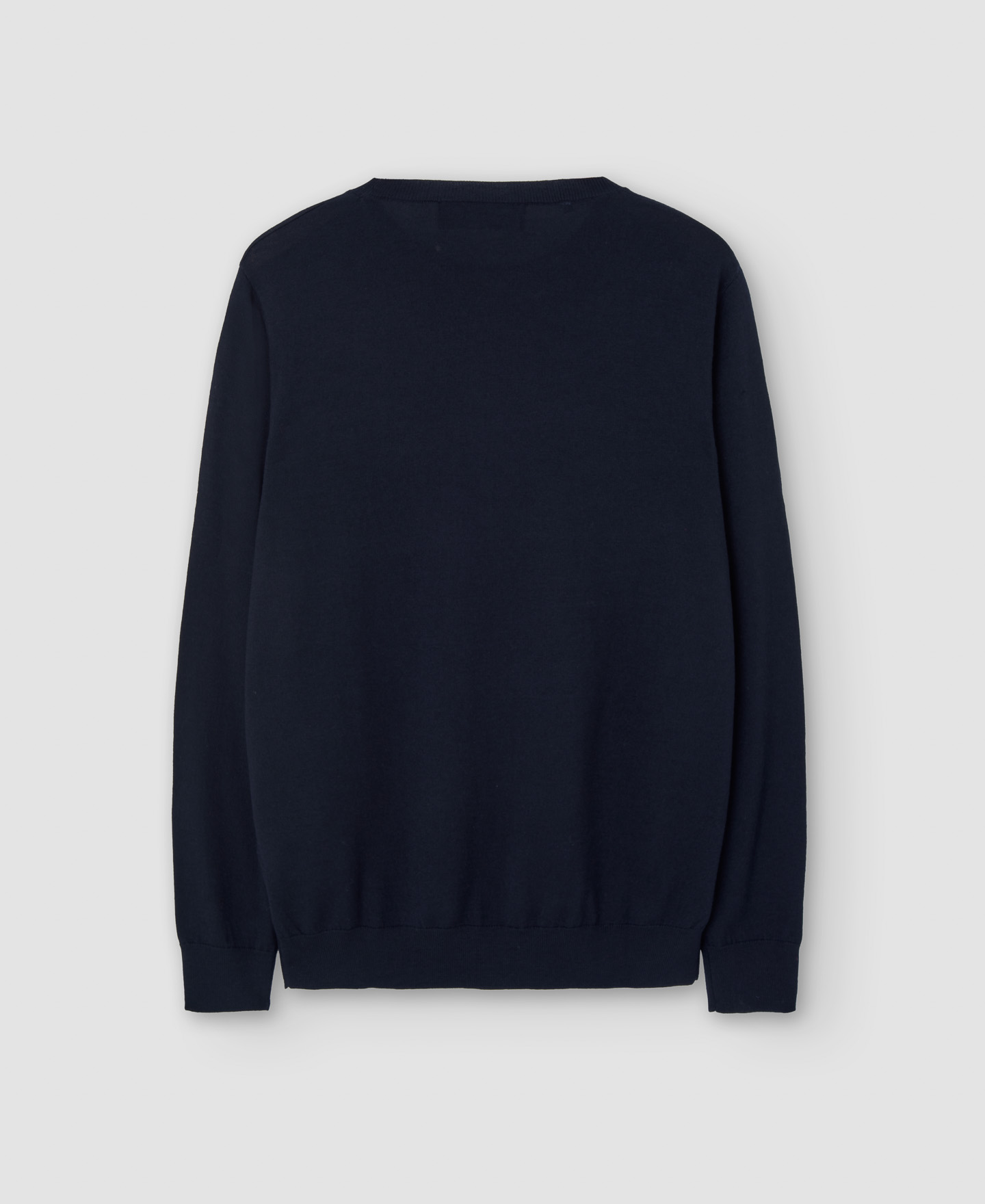 Merino wool crew neck sweater image number 5