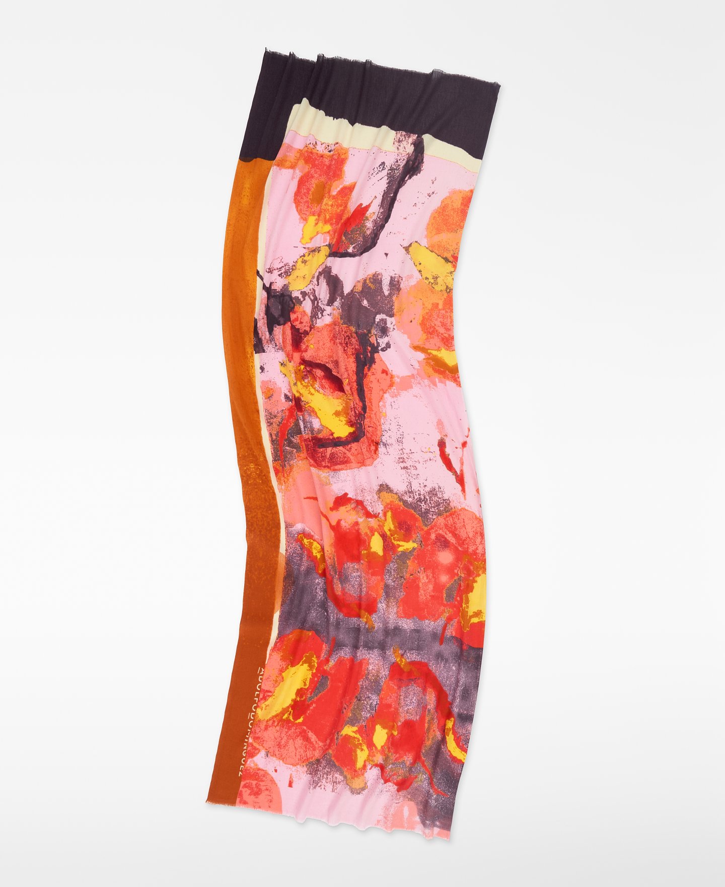 Chal estampado floral algod&oacute;n org&aacute;nico image number 1