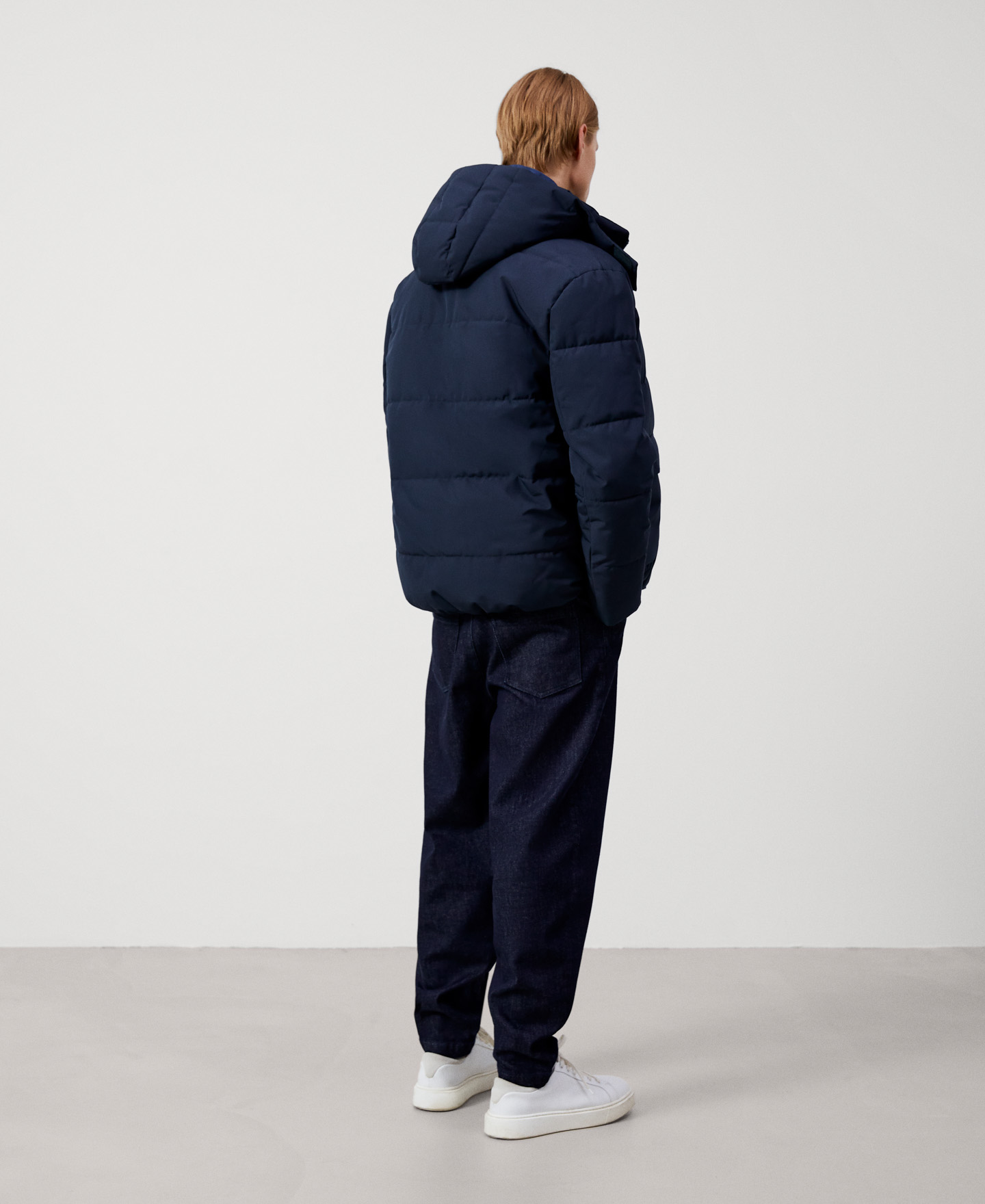 Padded hood jacket image number 2