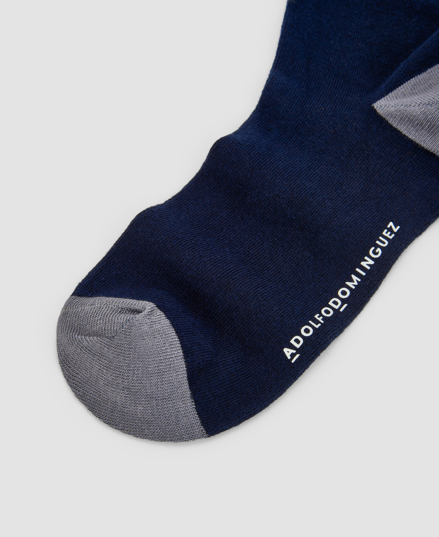 Two-colores cotton sock image number 1