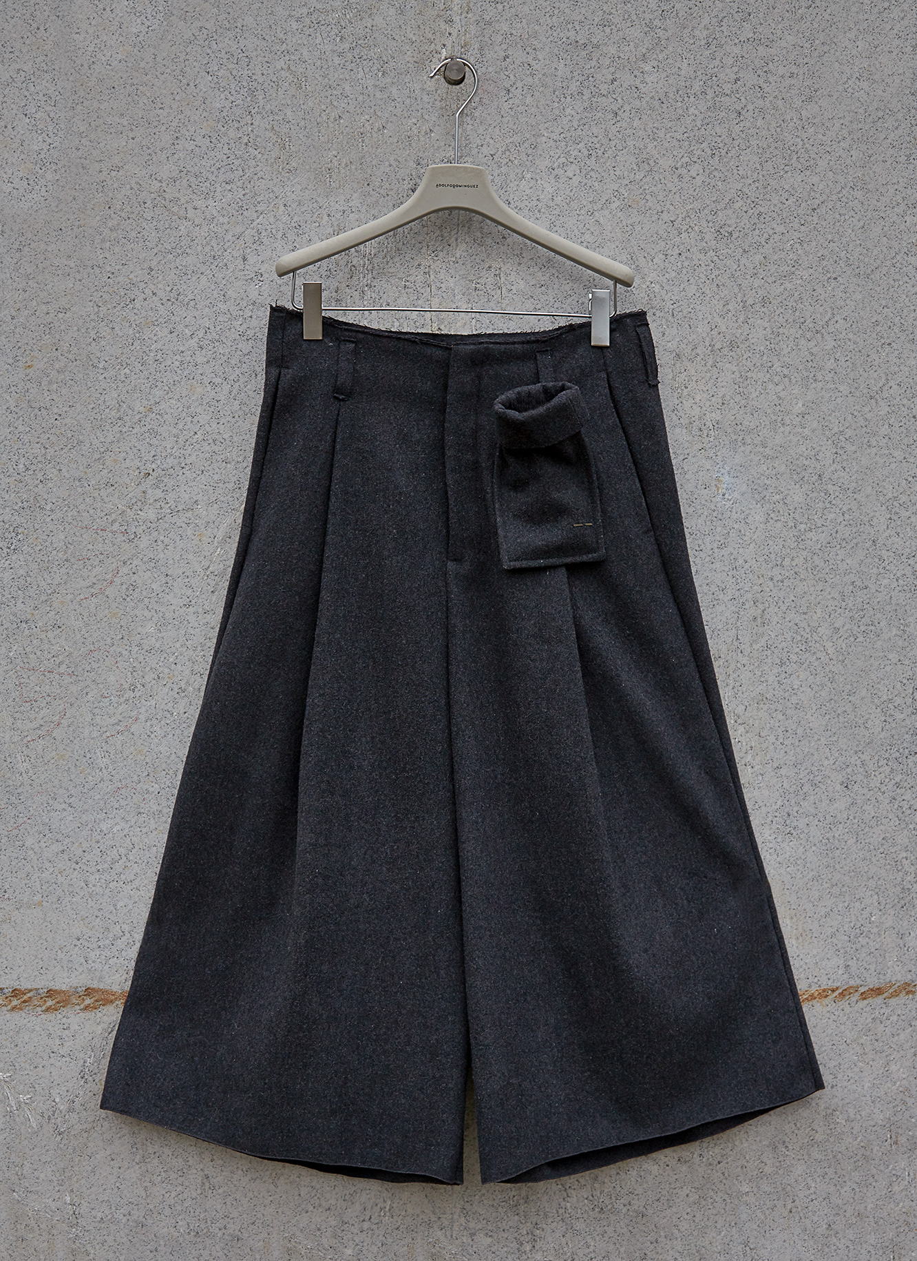 Falda pantalón de fieltro image number 0