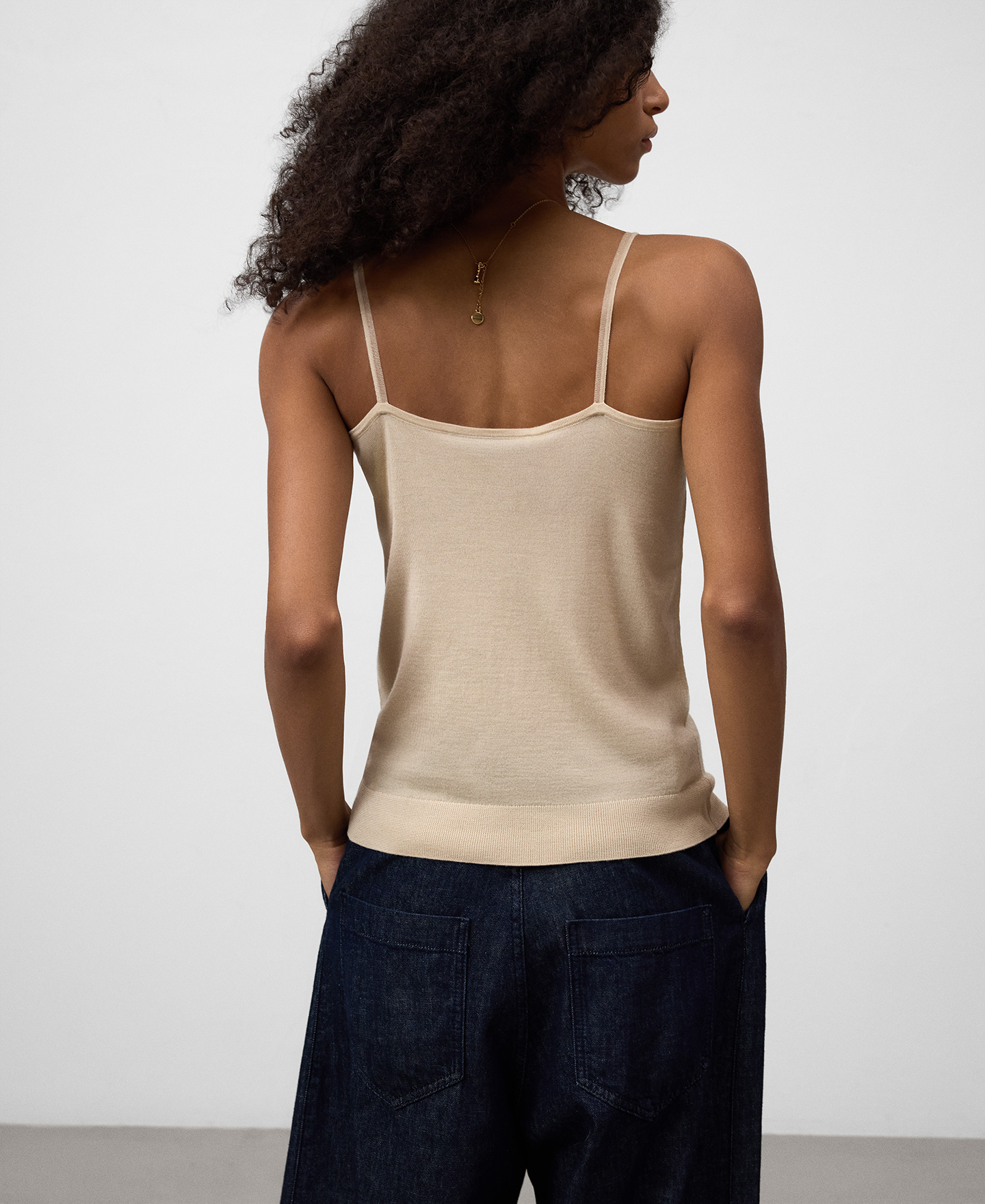 Top semitransparente punto mujer image number 2