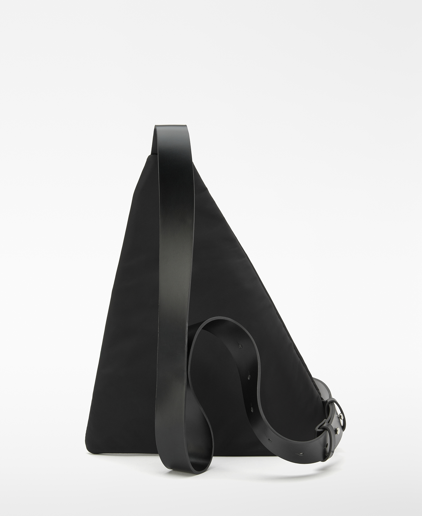 Nylon triangular crossbody image number 1