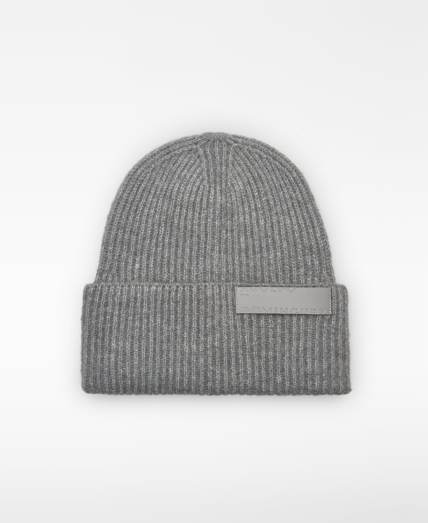 Ribbed knit beanie hat image number 0